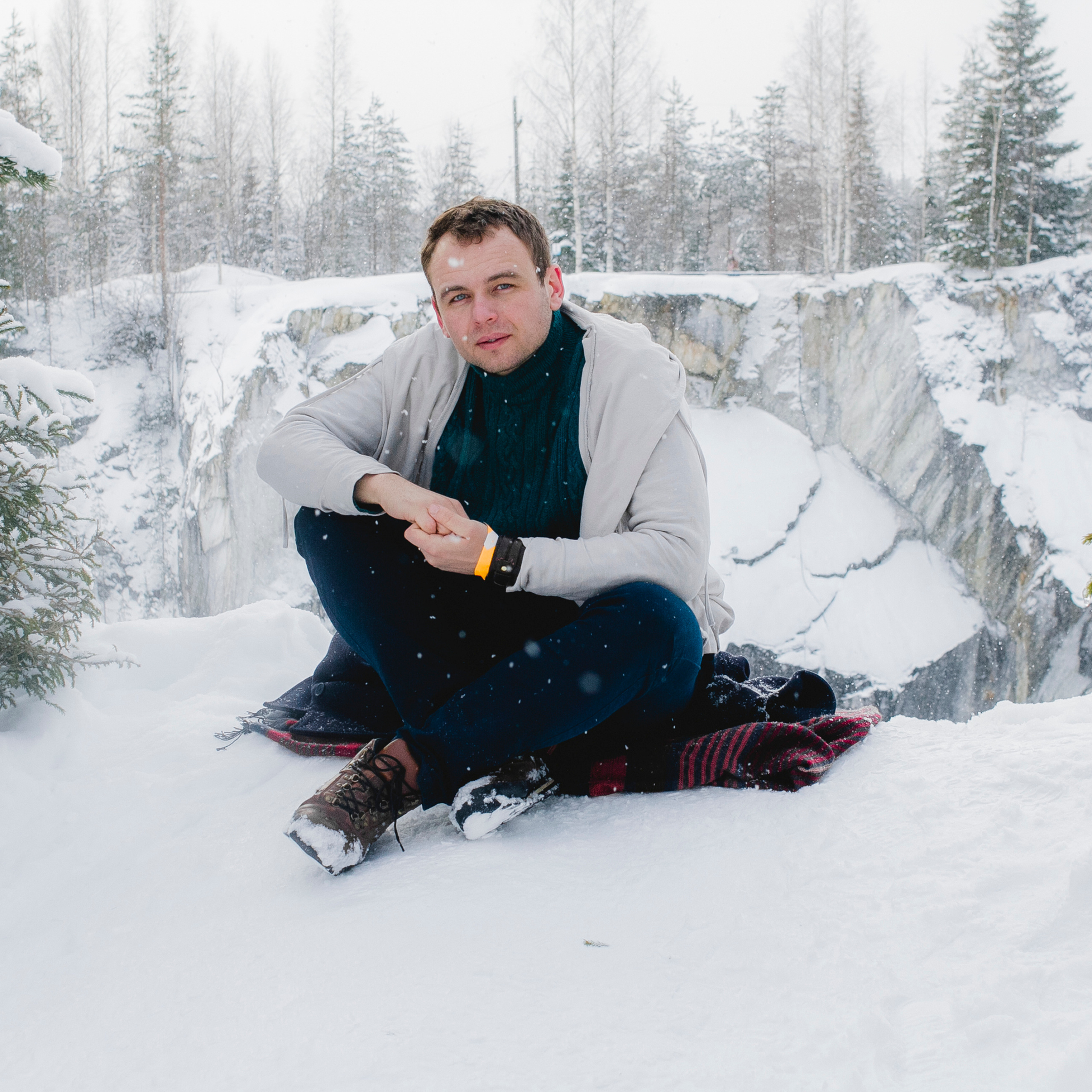 Рускеала Карелия (февраль 2018)