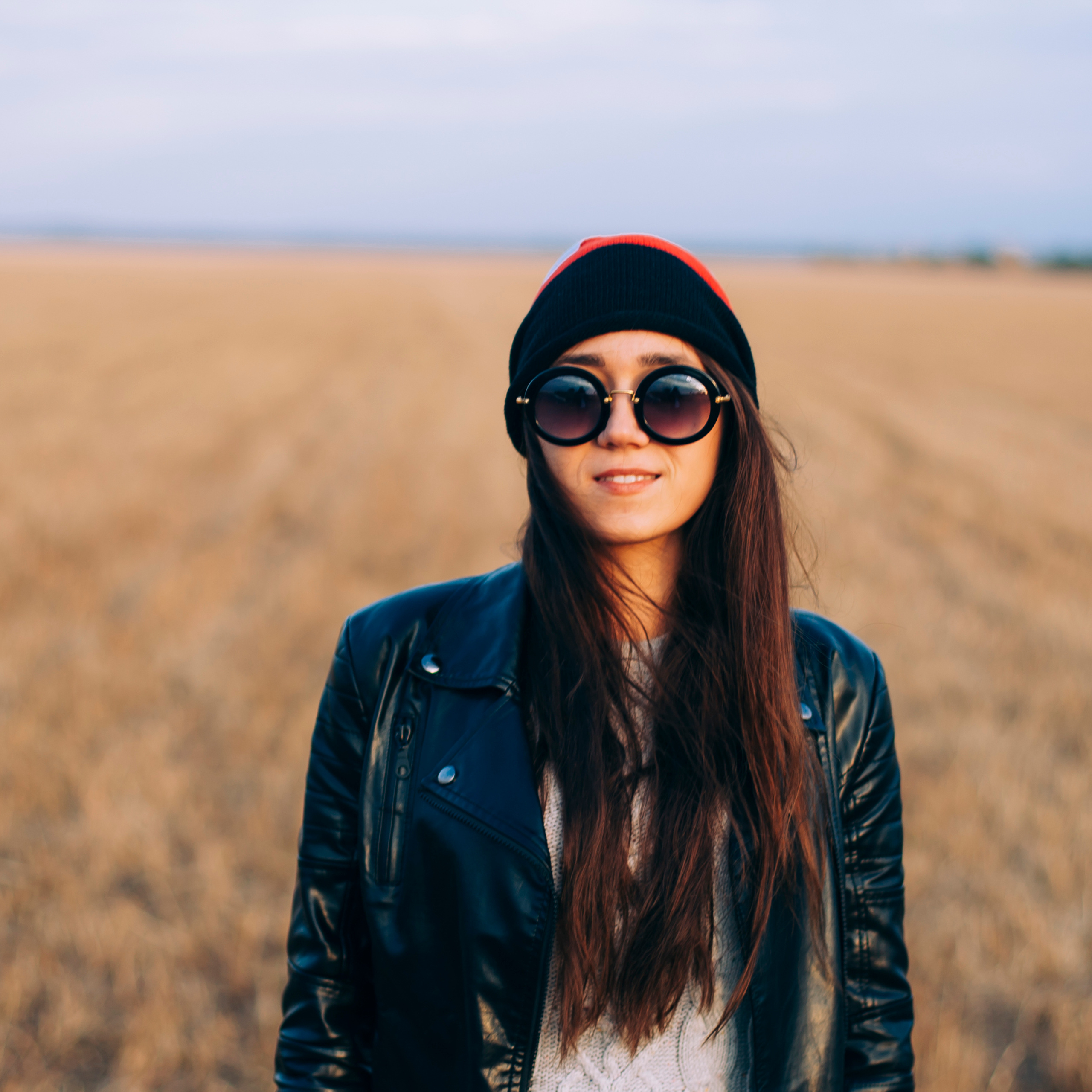 Поле у АЭС Балаково (октябрь 2018)