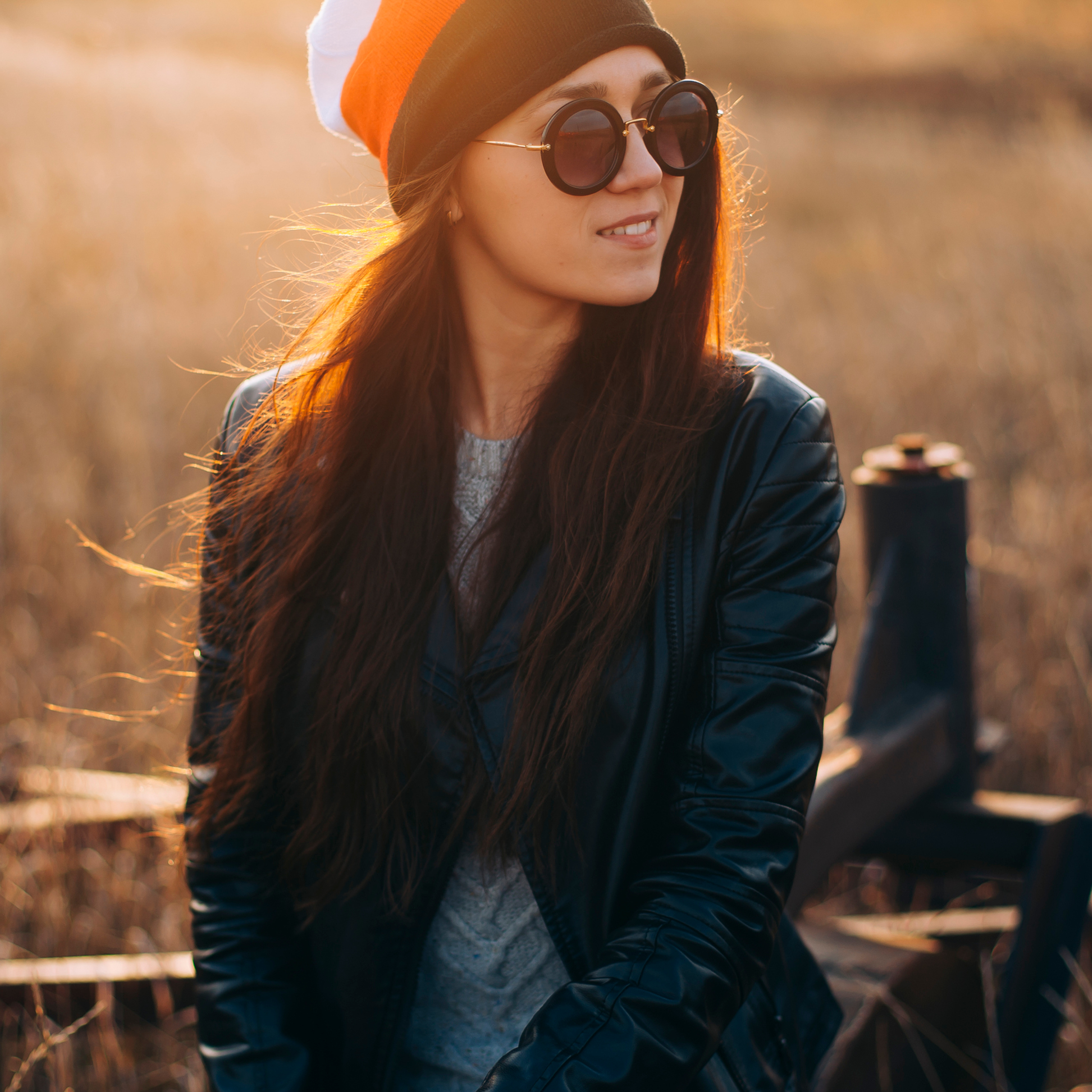 Поле у АЭС Балаково (октябрь 2018)