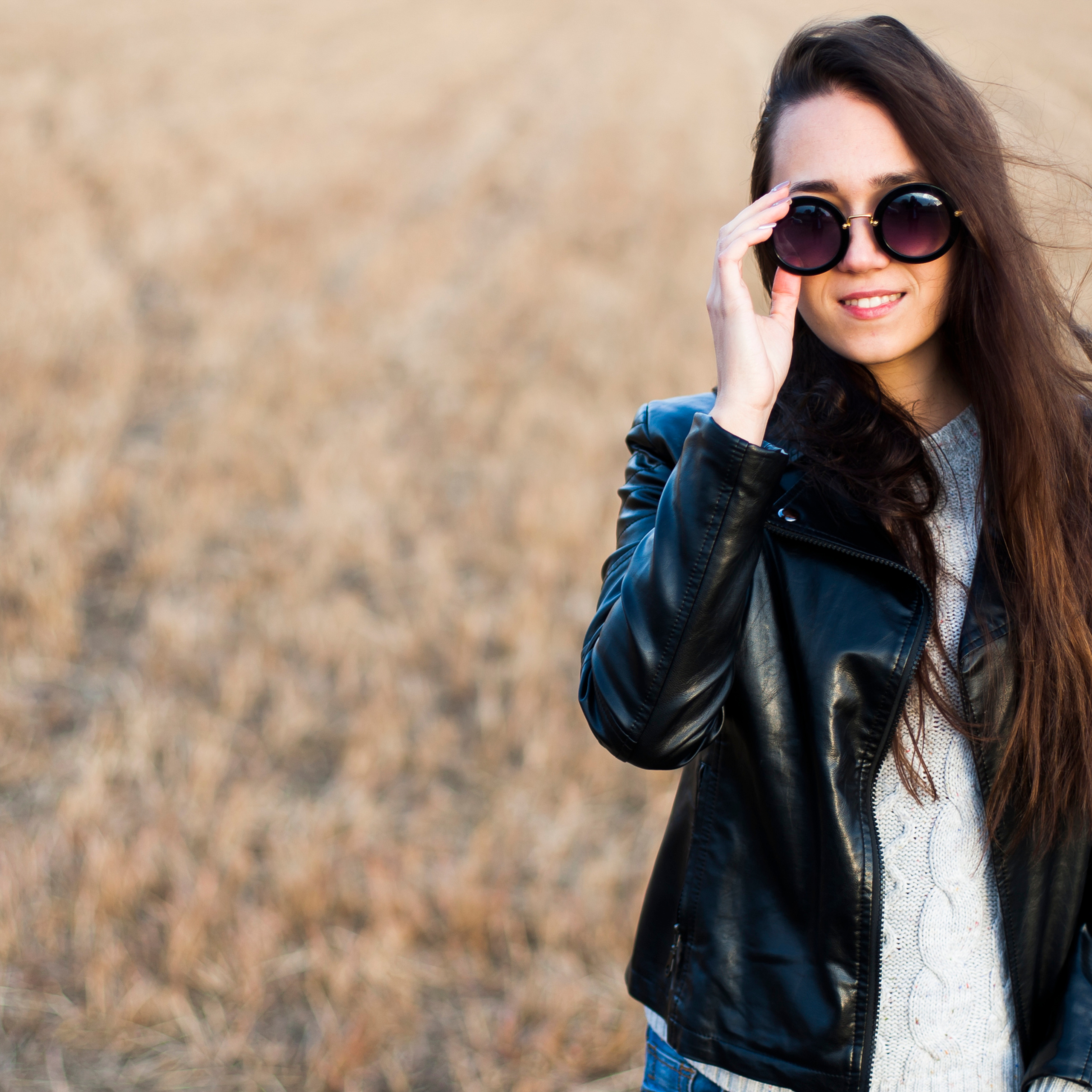 Поле у АЭС Балаково (октябрь 2018)