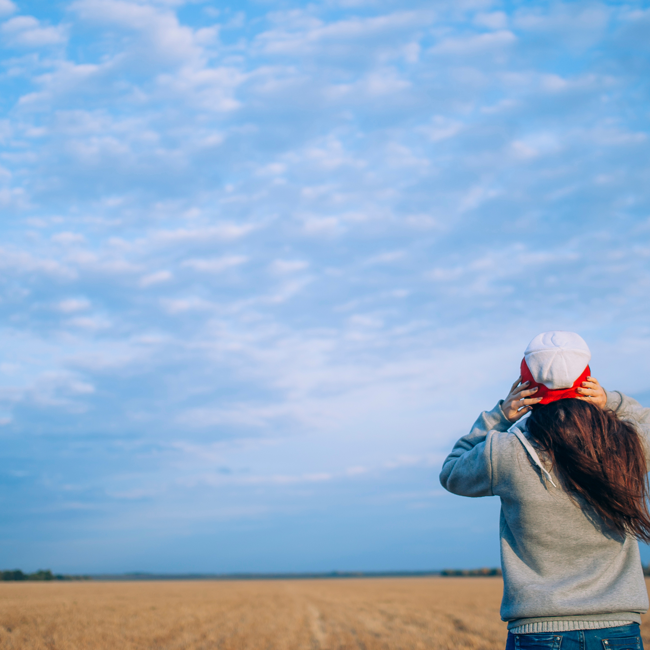 Поле у АЭС Балаково (октябрь 2018)