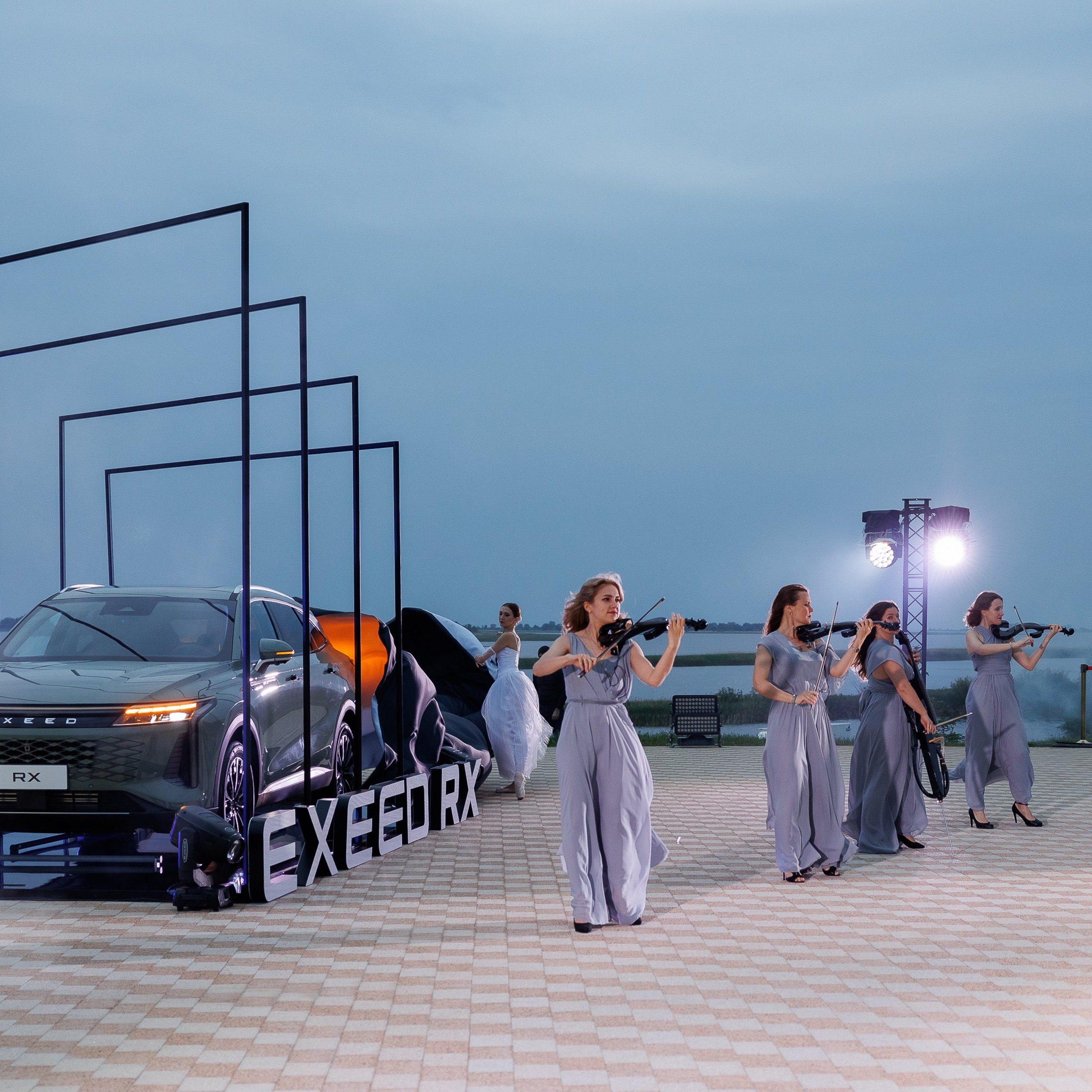 Презентация авто EXEED RX. Репортажный фотограф Казань | Предметный фотограф в Казани | Фотограф на корпоратив Казань