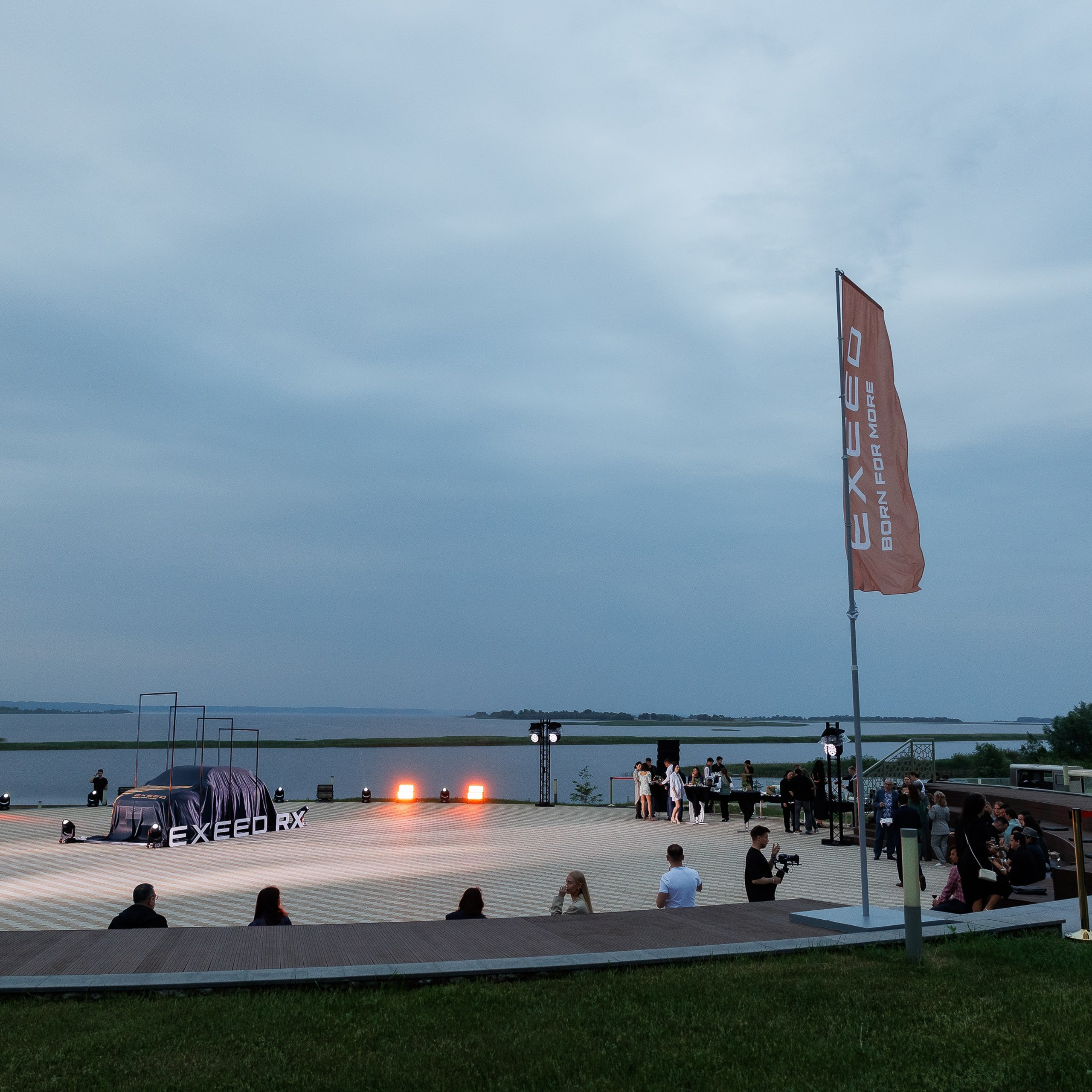 Презентация авто EXEED RX. Репортажный фотограф Казань | Предметный фотограф в Казани | Фотограф на корпоратив Казань