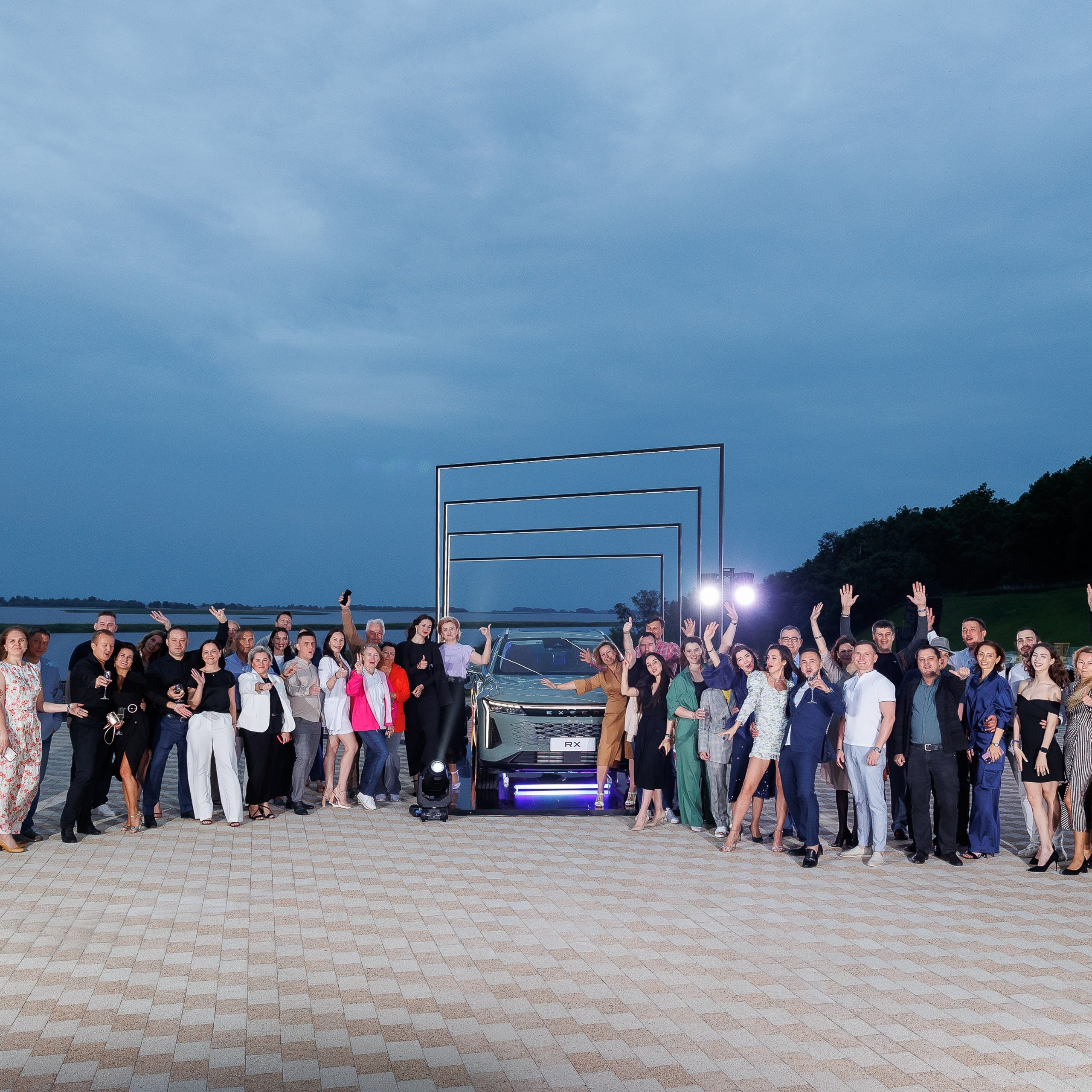 Презентация авто EXEED RX. Репортажный фотограф Казань | Предметный фотограф в Казани | Фотограф на корпоратив Казань