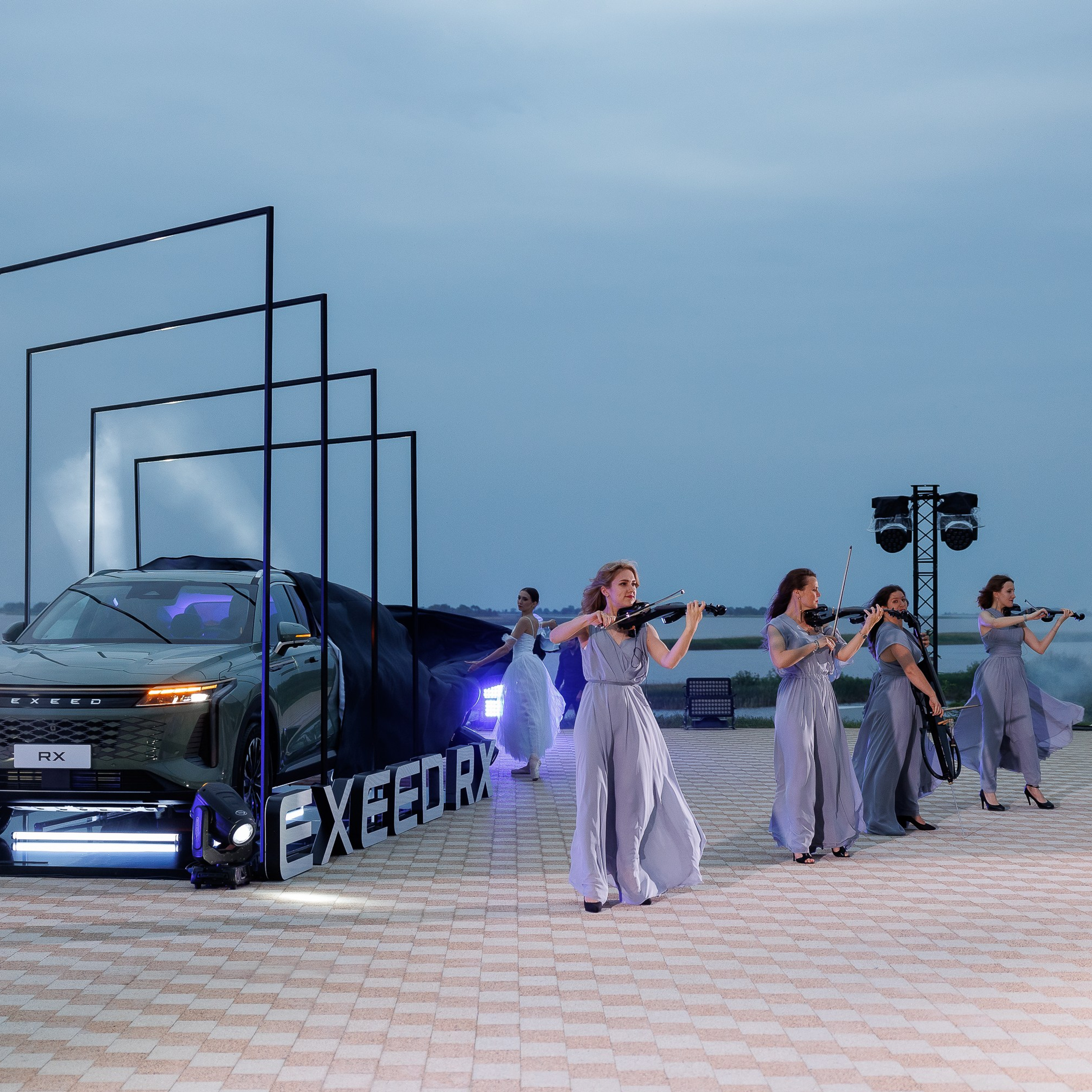 Презентация авто EXEED RX. Репортажный фотограф Казань | Предметный фотограф в Казани | Фотограф на корпоратив Казань