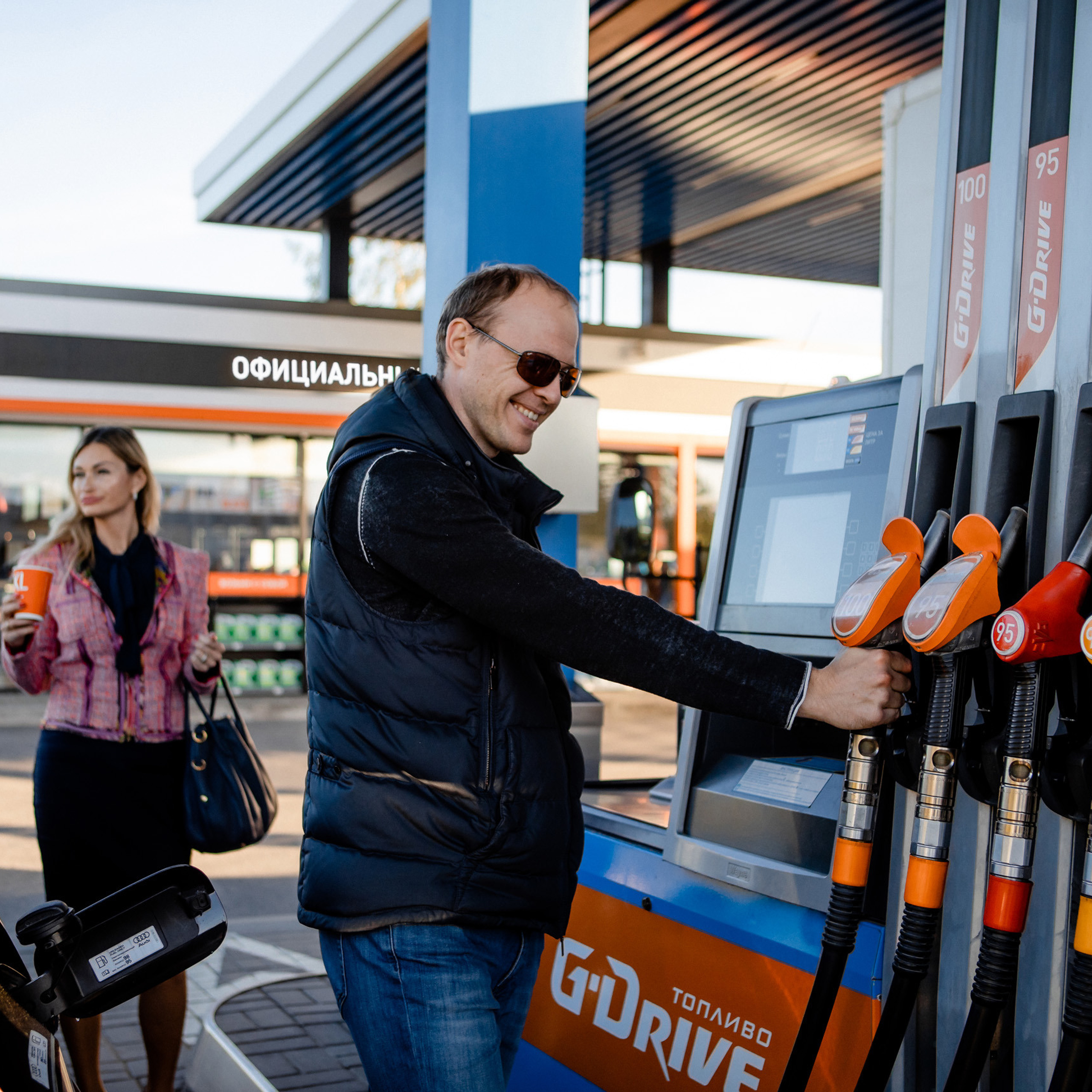 Рекламная съемка для сети АЗС, фотограф Ксения Сытина
