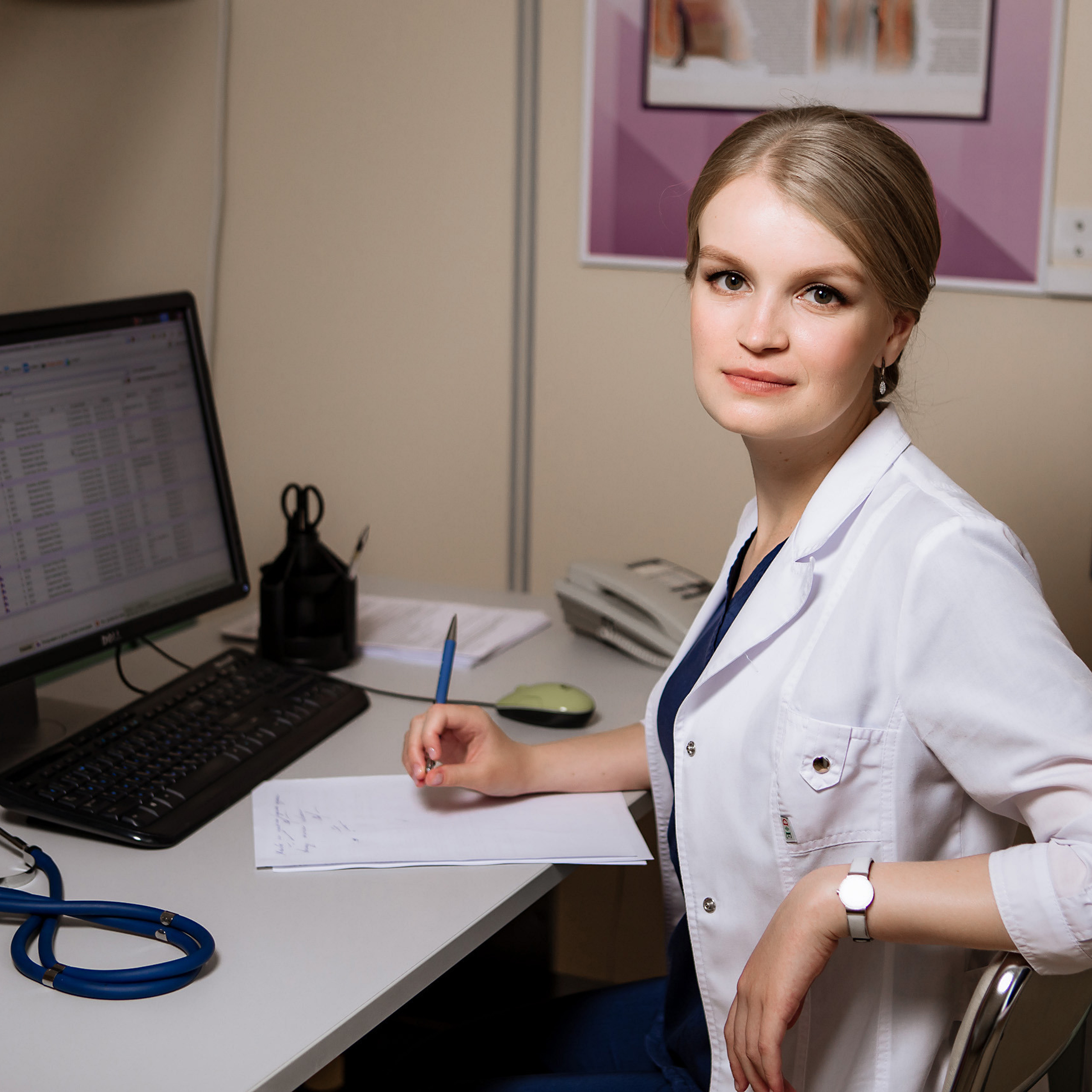 Портрет врача в Санкт-Петербурге, фотограф Ксения Сытина