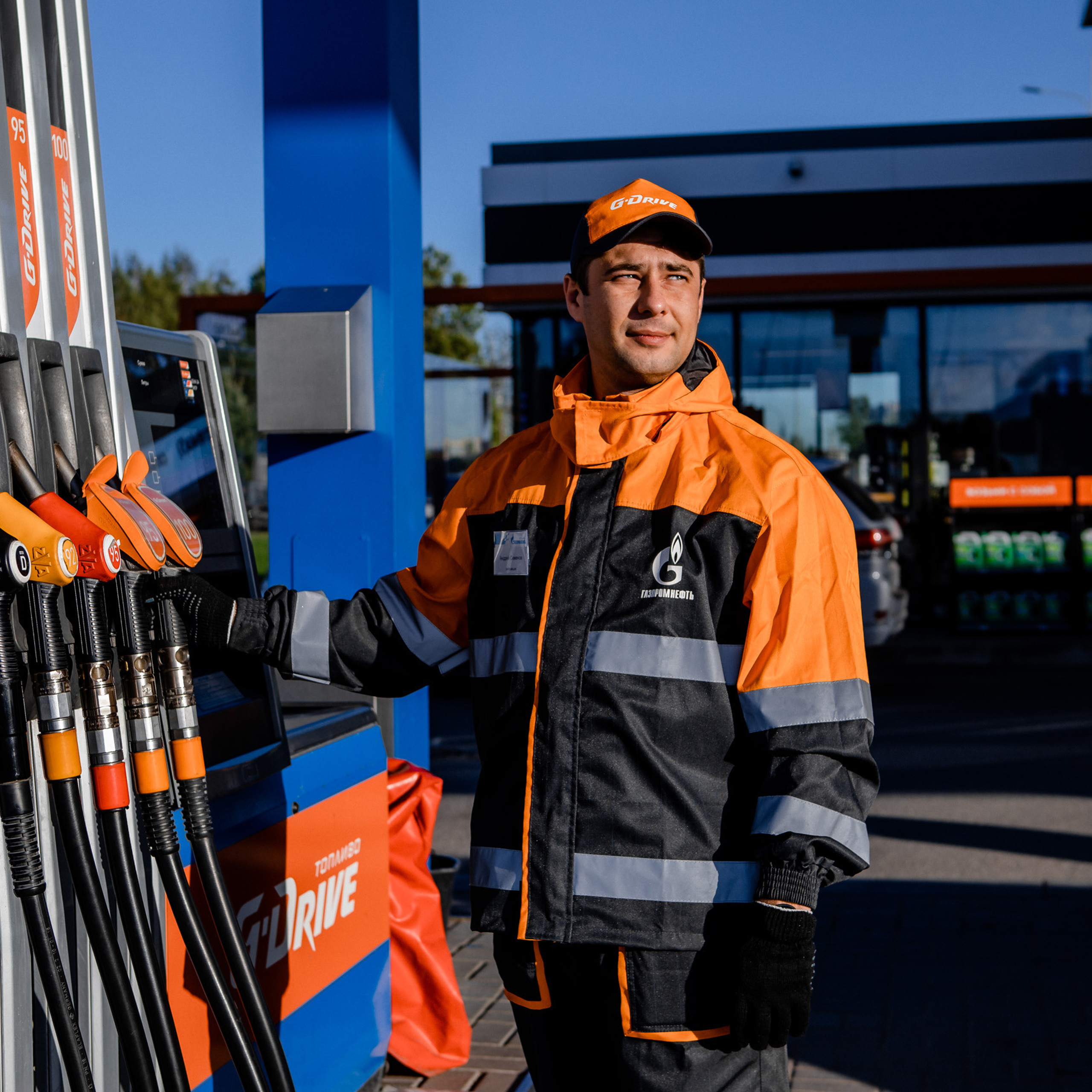 Рекламная съемка для сети АЗС, фотограф Ксения Сытина