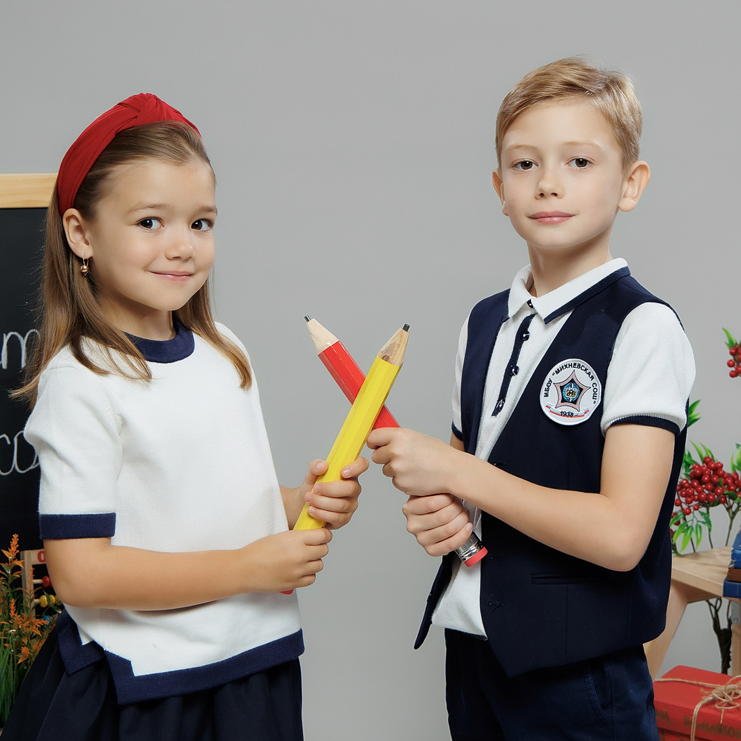 Фотопроект «Здравствуй школа» для классов (фотостудия в Михнево)