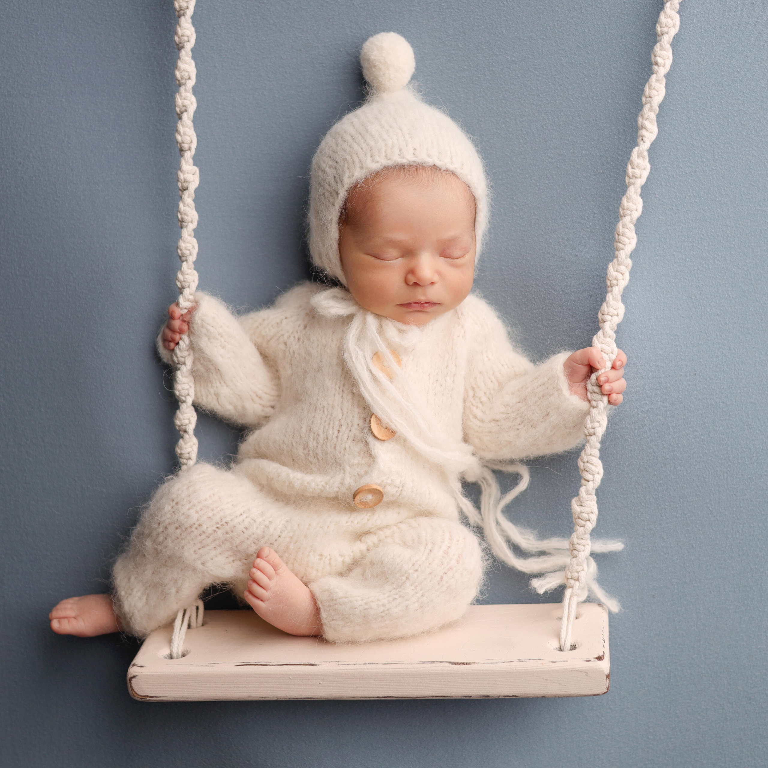 Ньюборн съемка Мишеньки, 8 дней