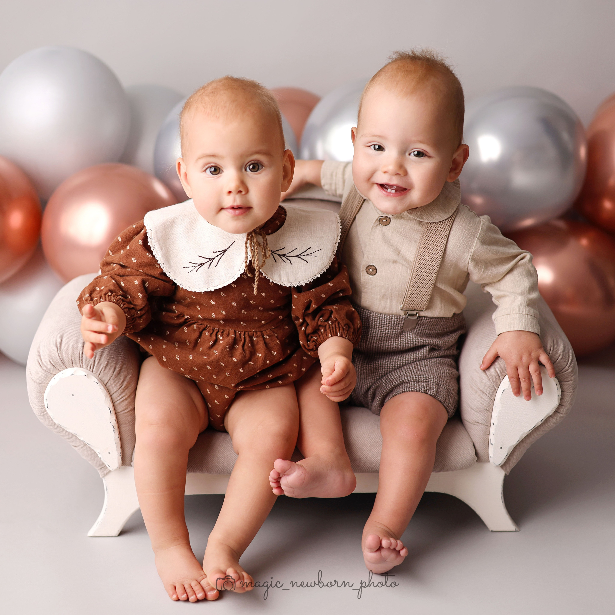 Артуру и Алисе 1 годик