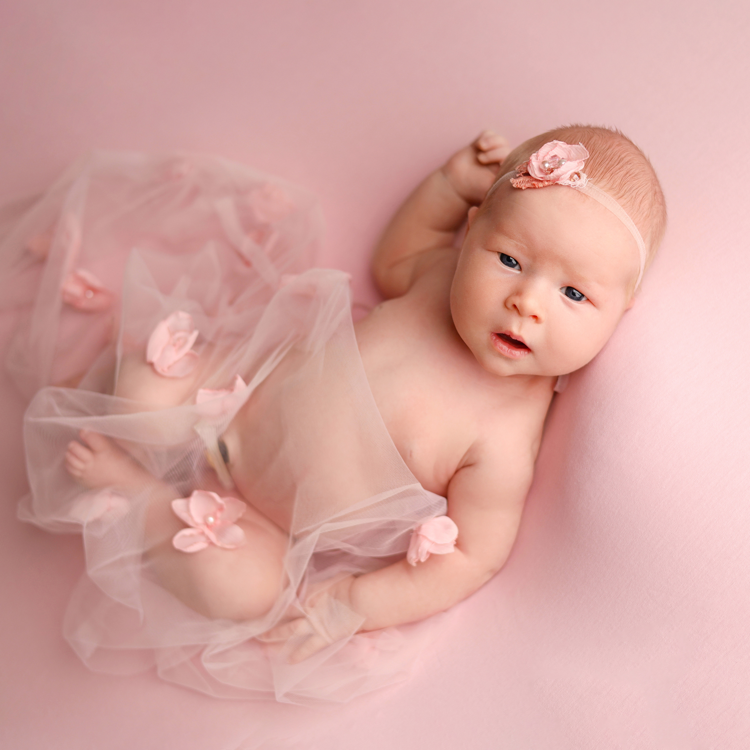 Ньюборн съемка Теоны, Максимальный пакет