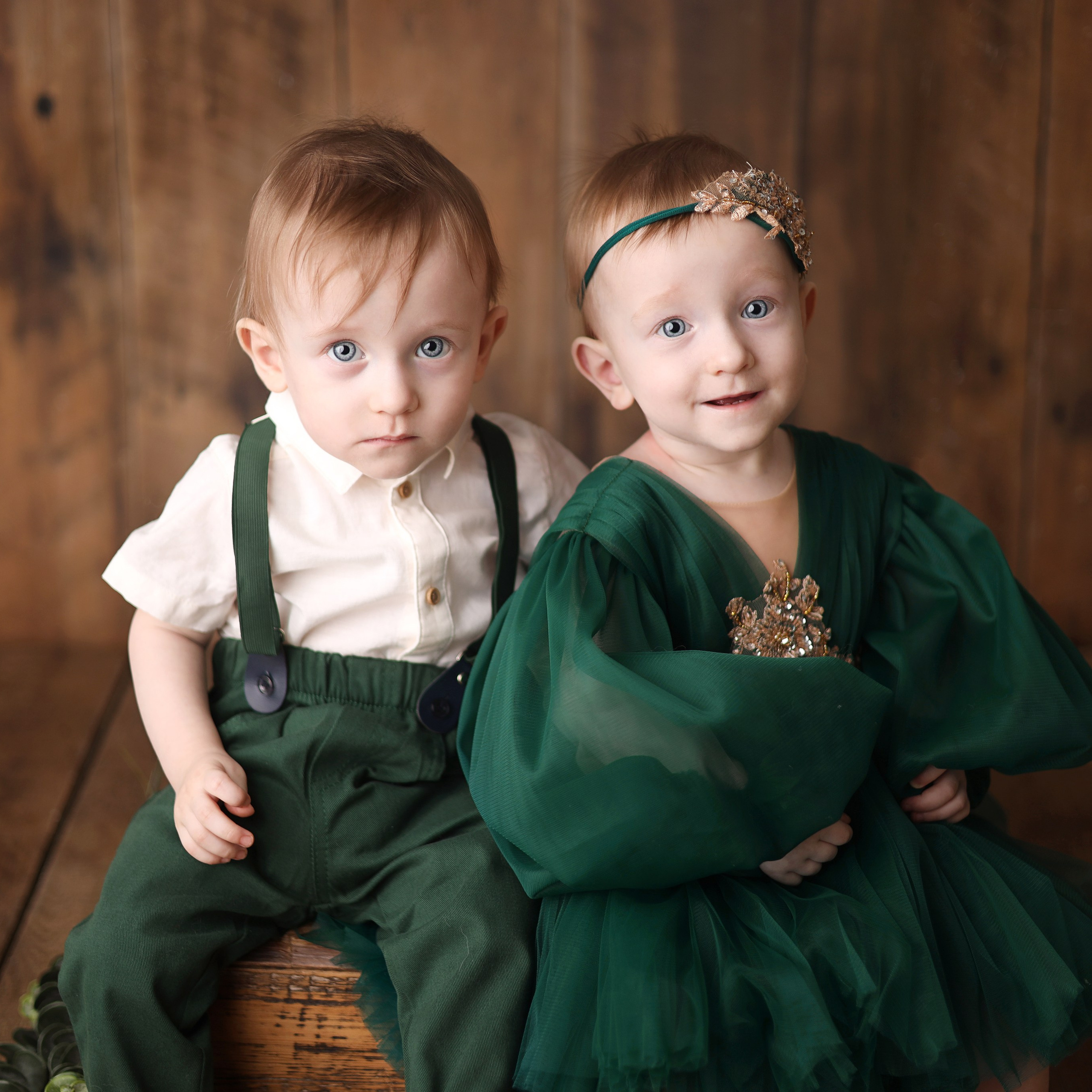 Максиму и Вере 1 годик