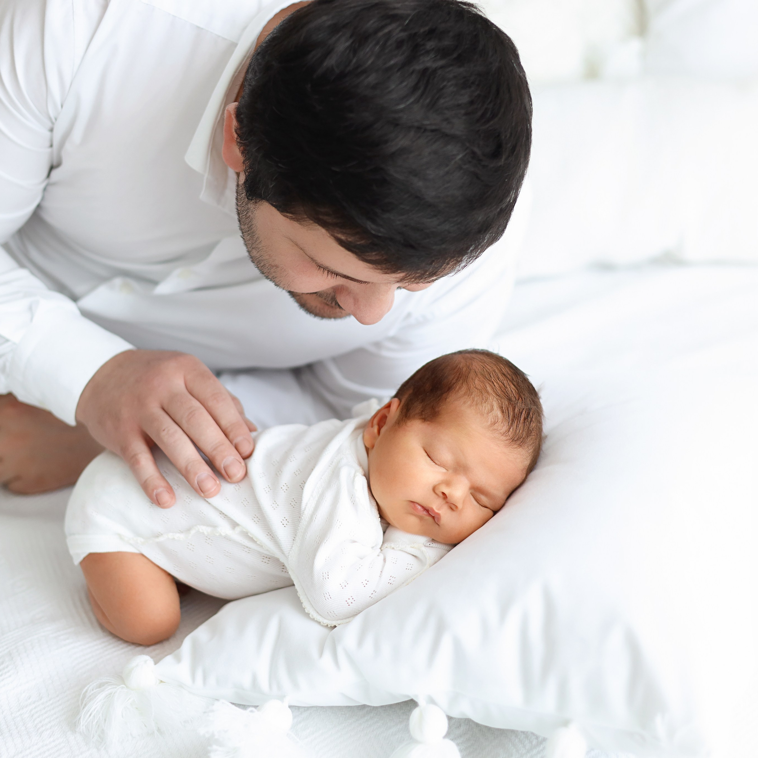 Ньюборн съемка Давида, максимальный пакет со стилем natural