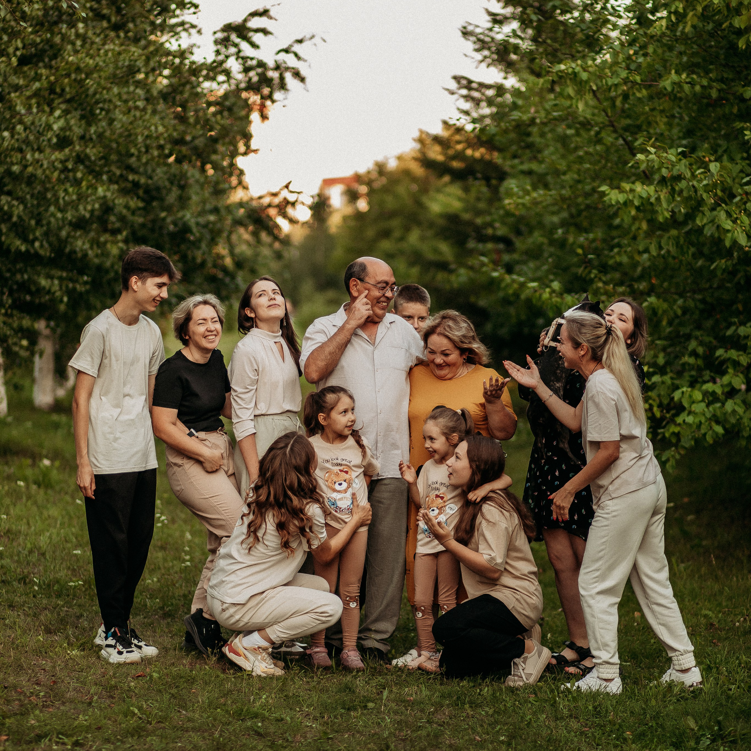 Большая семья