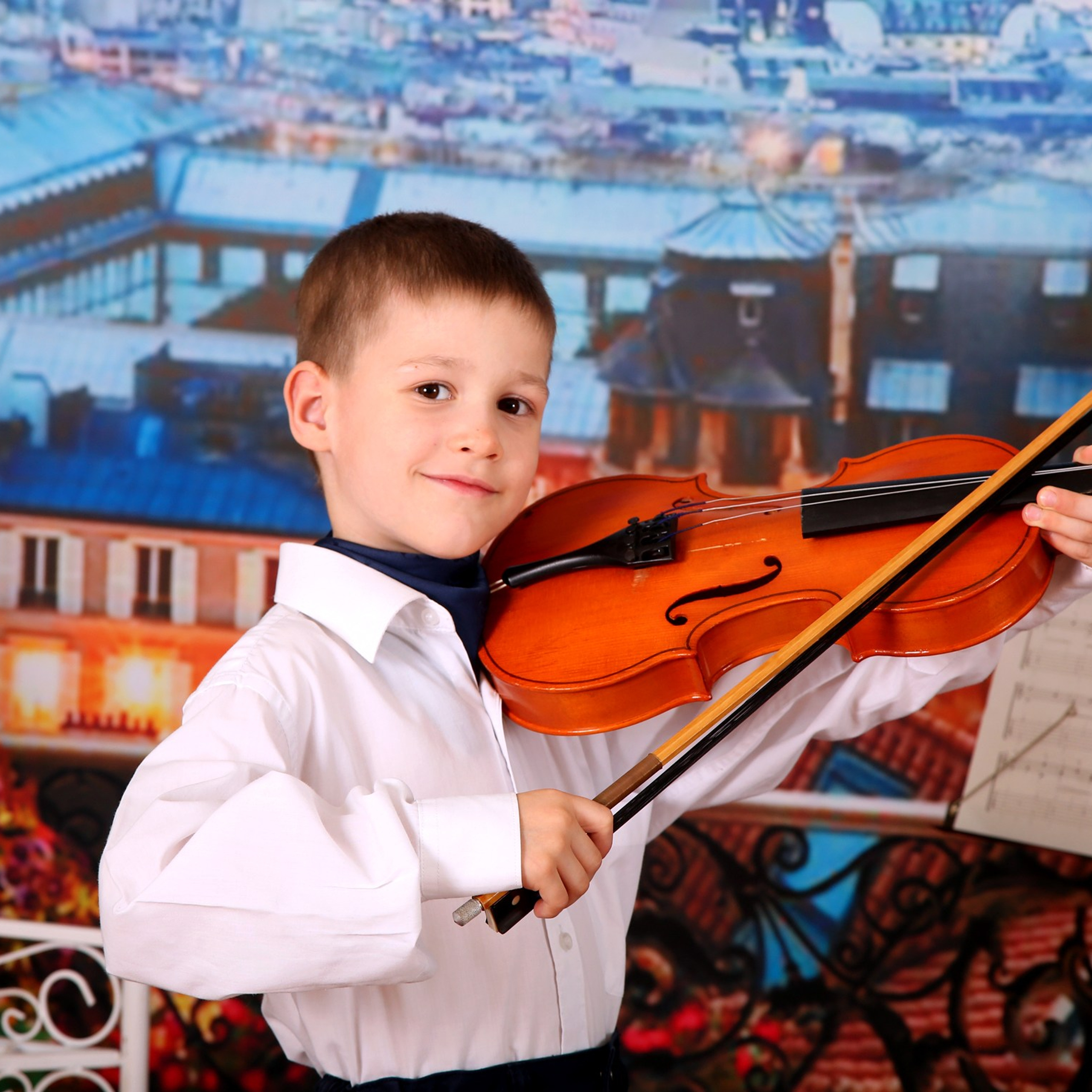 Звуки скрипки