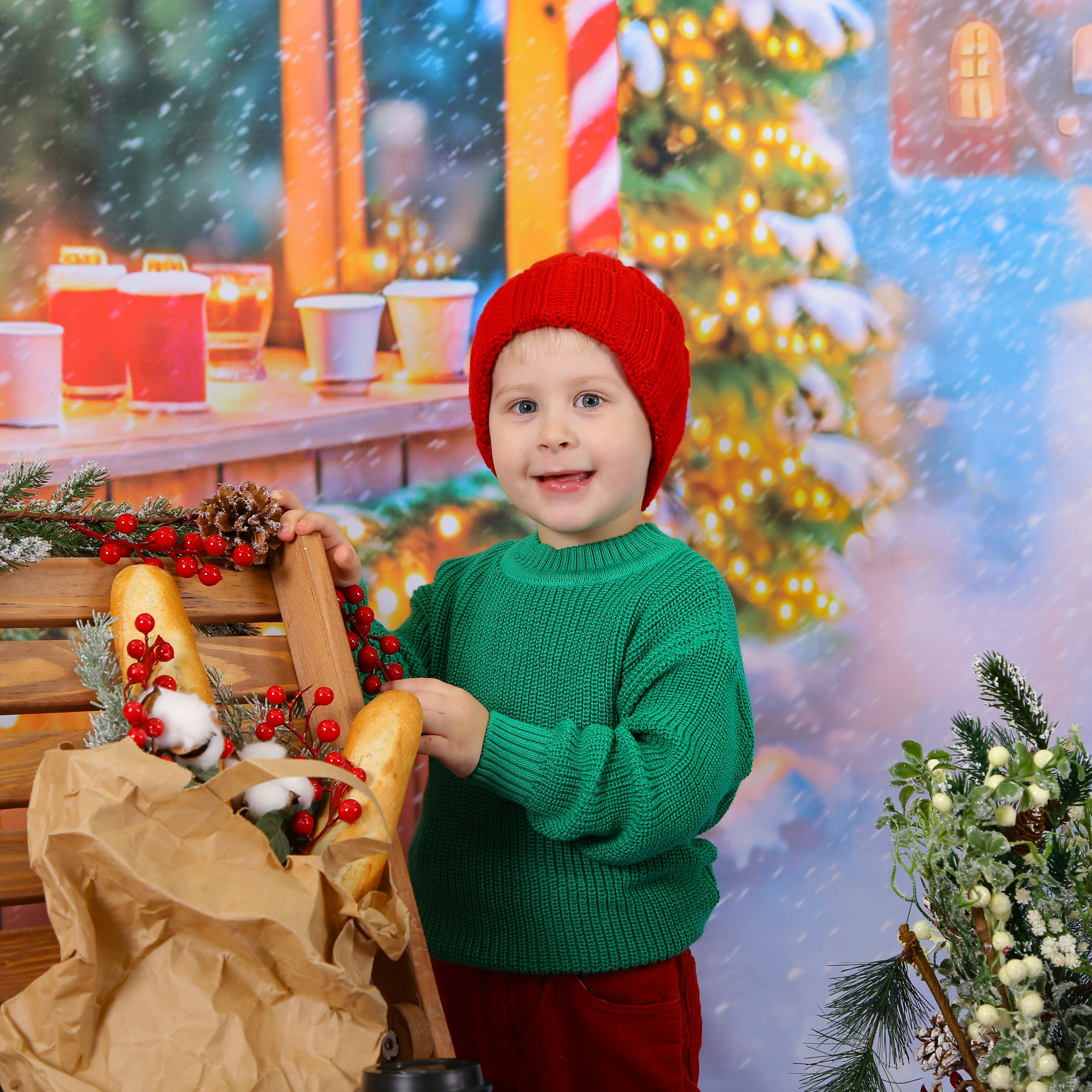 Зимний вечерок