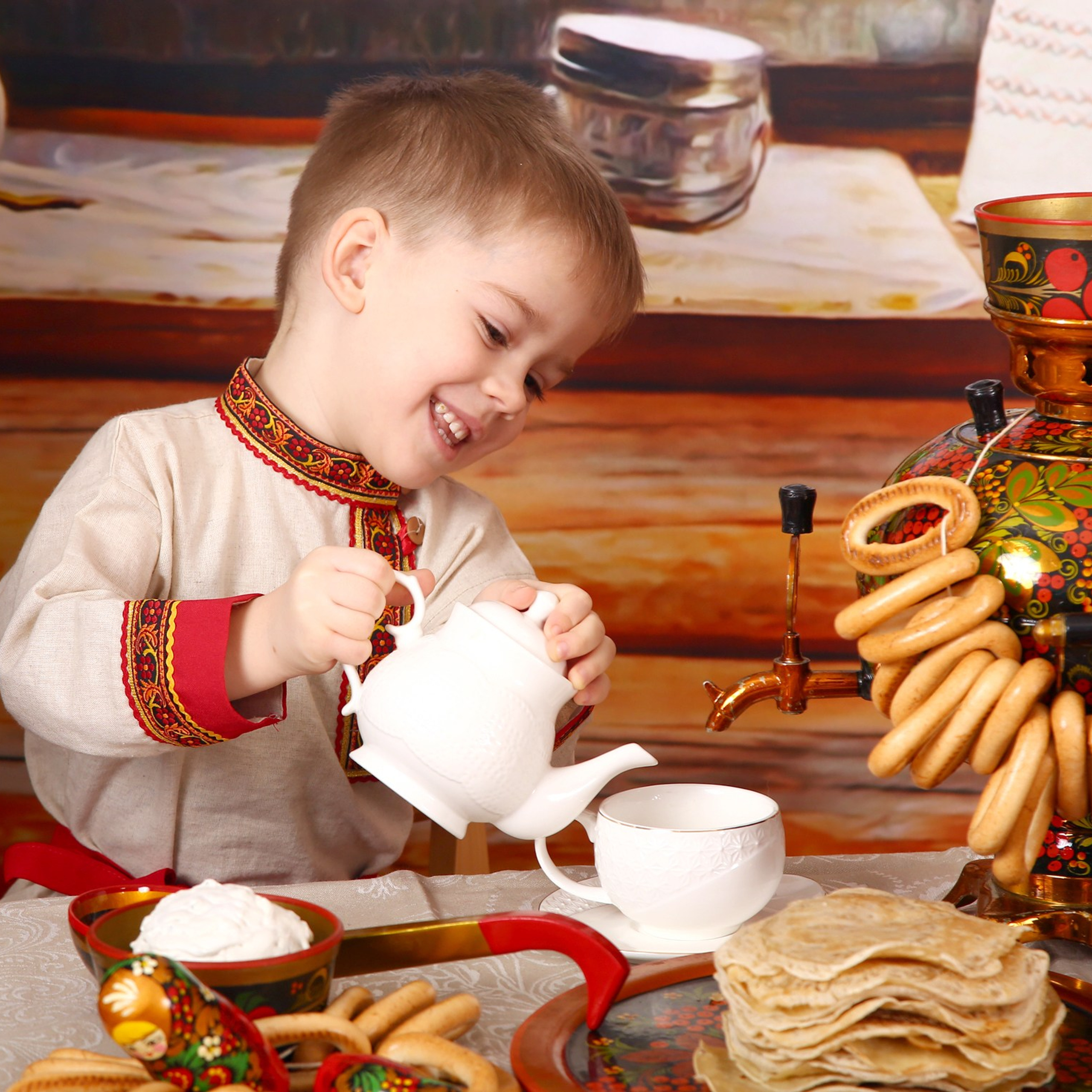 У самовара