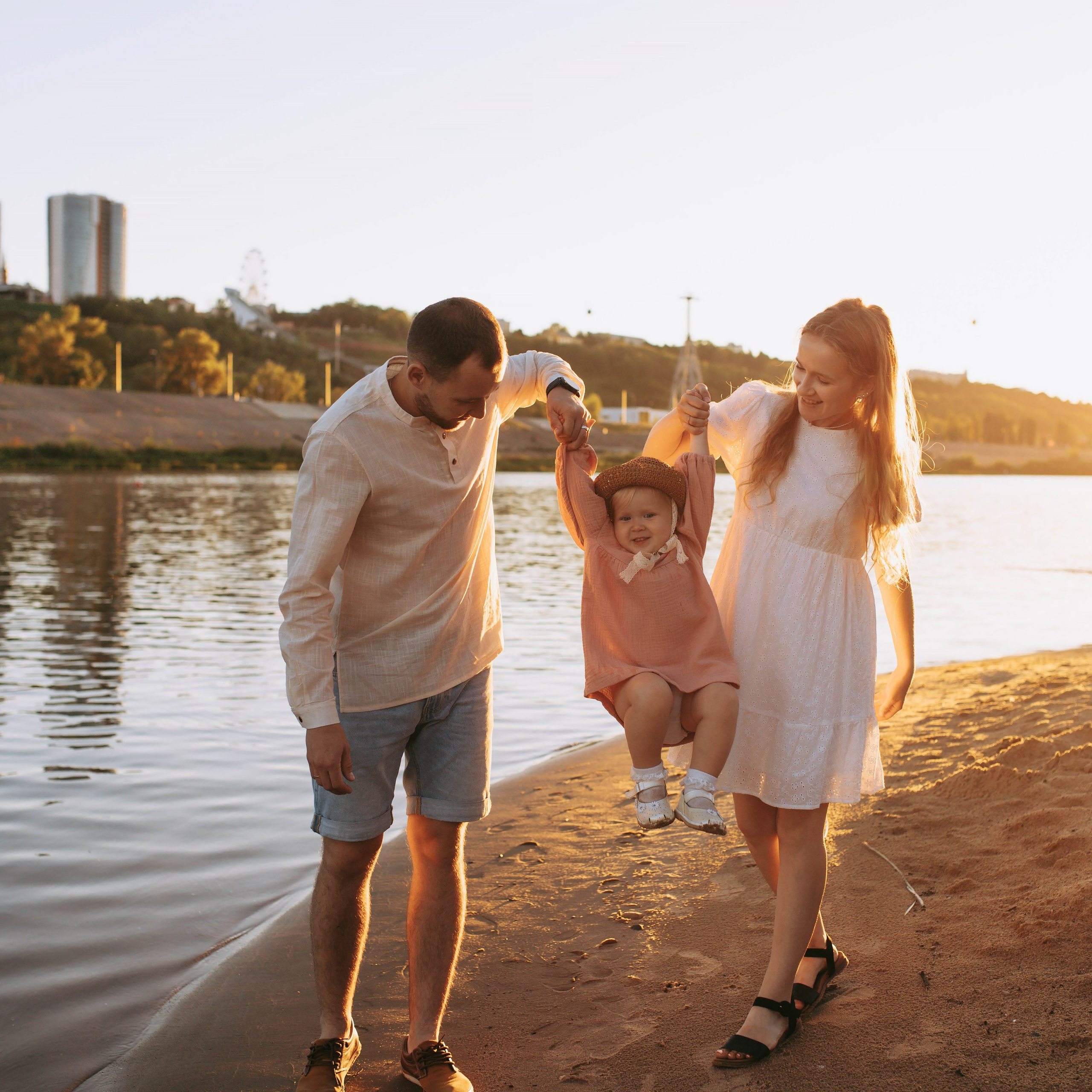 Закат на Гребном канале