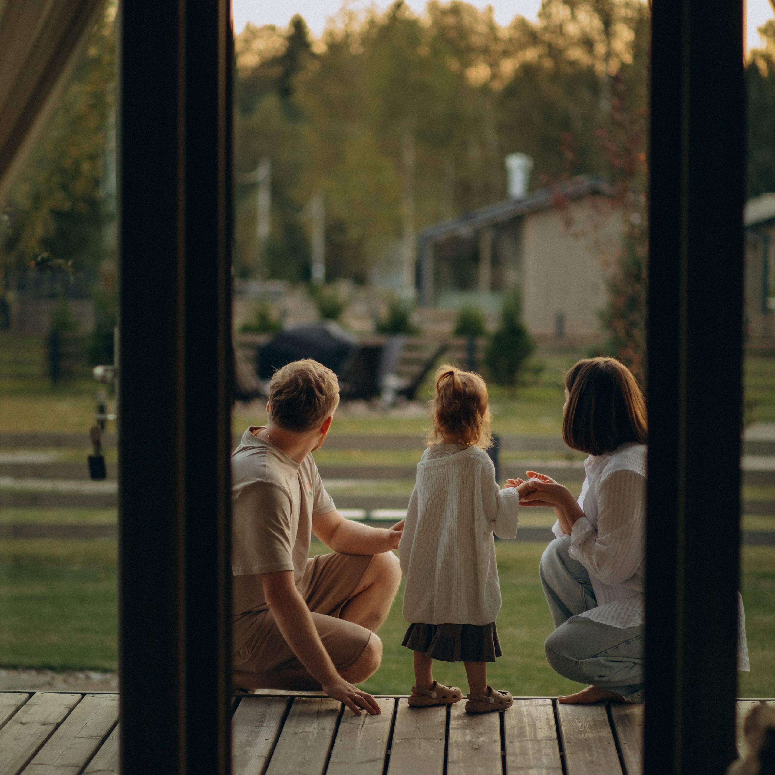 За городом