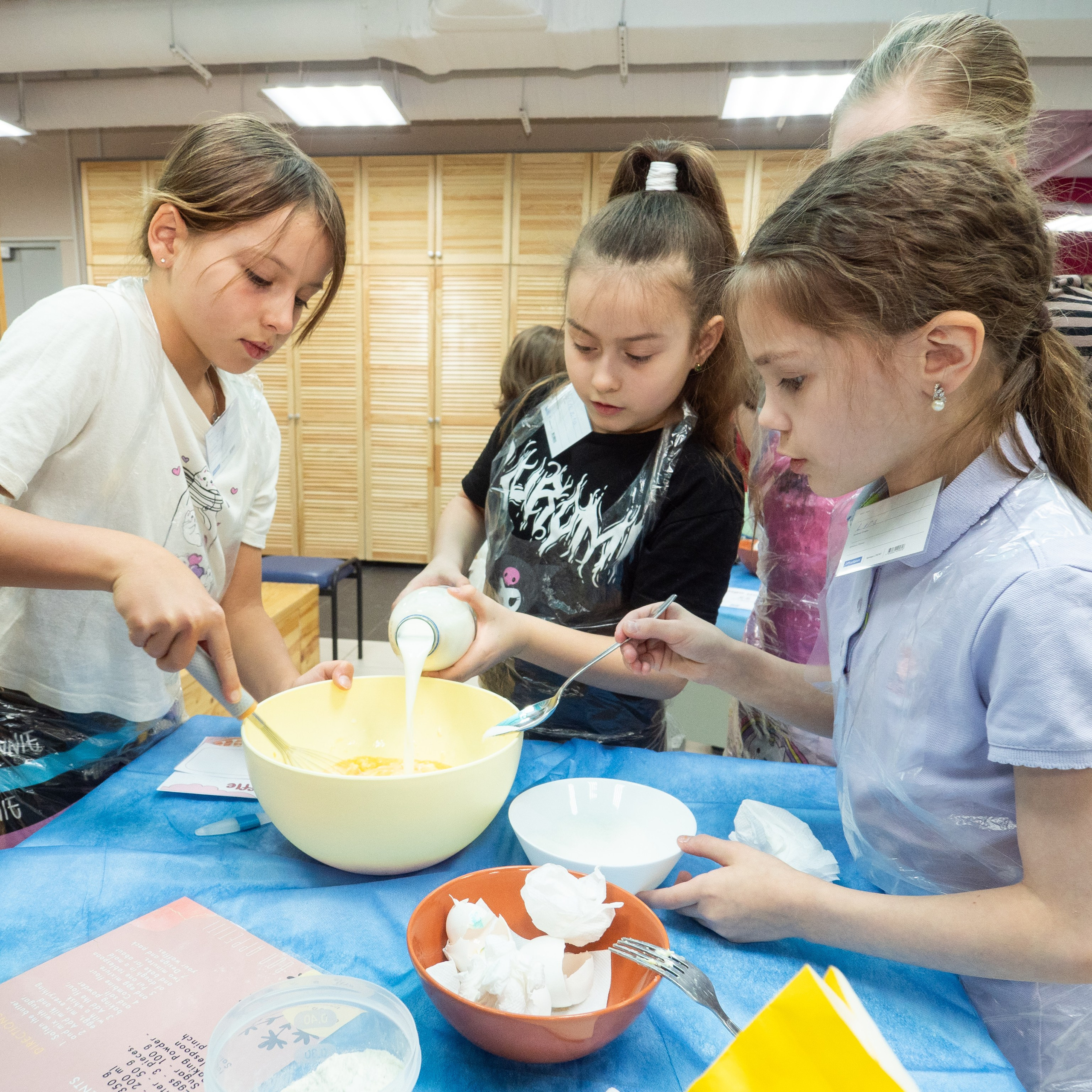 Кулинарный мастер-класс (вафли)