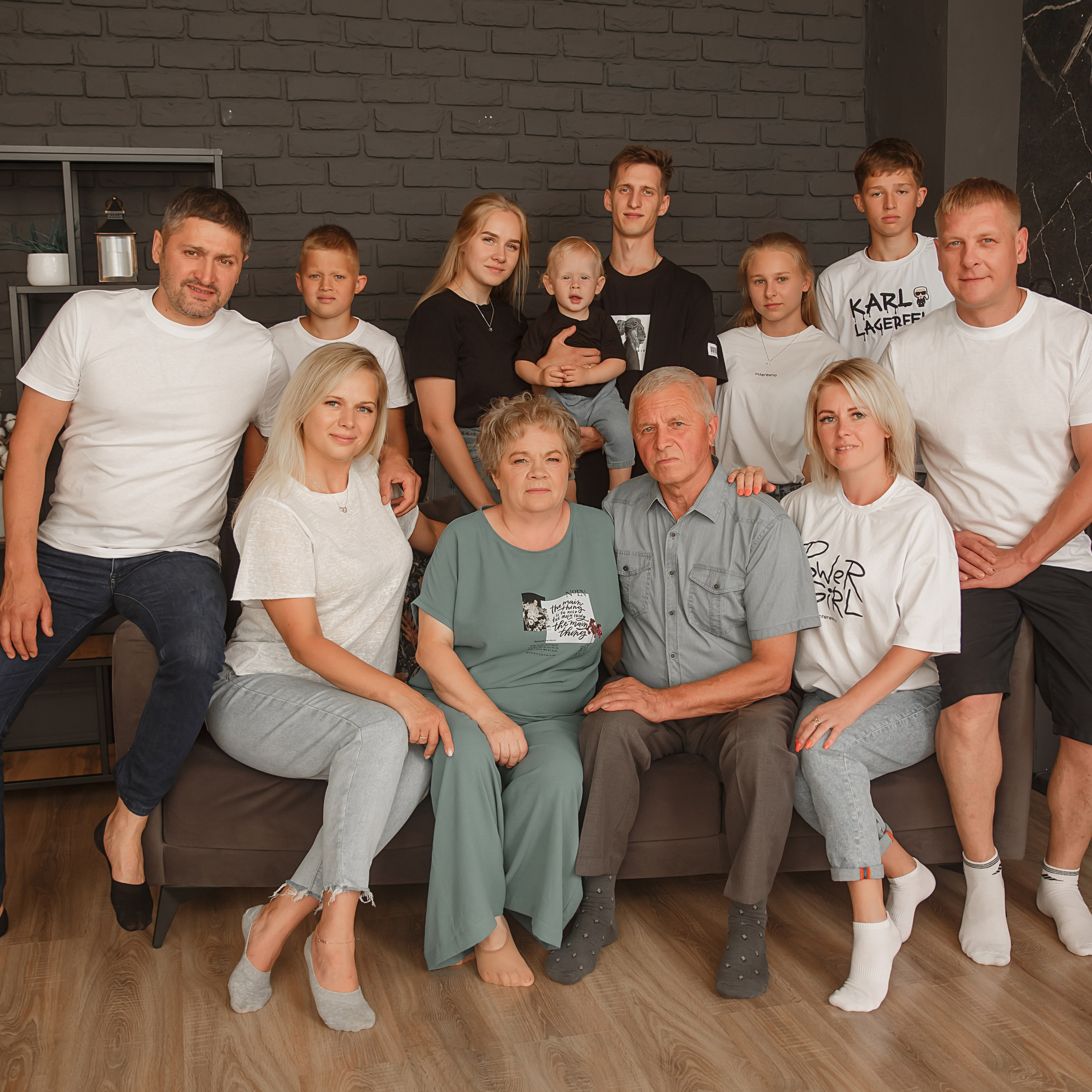 Семейная съемка в студии