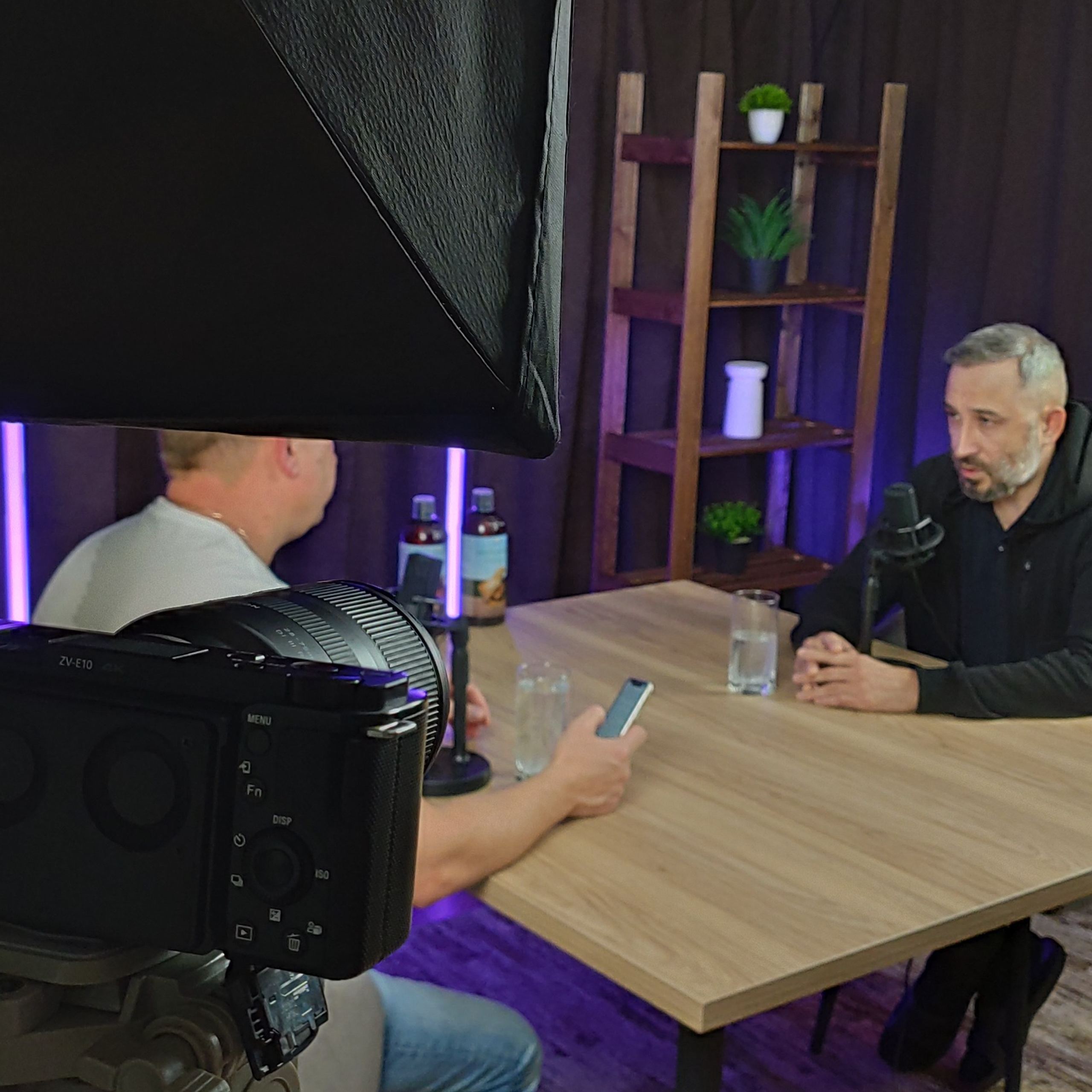 Подкаст студия в Ульяновске. Профессиональная видеосъемка в Ульяновске