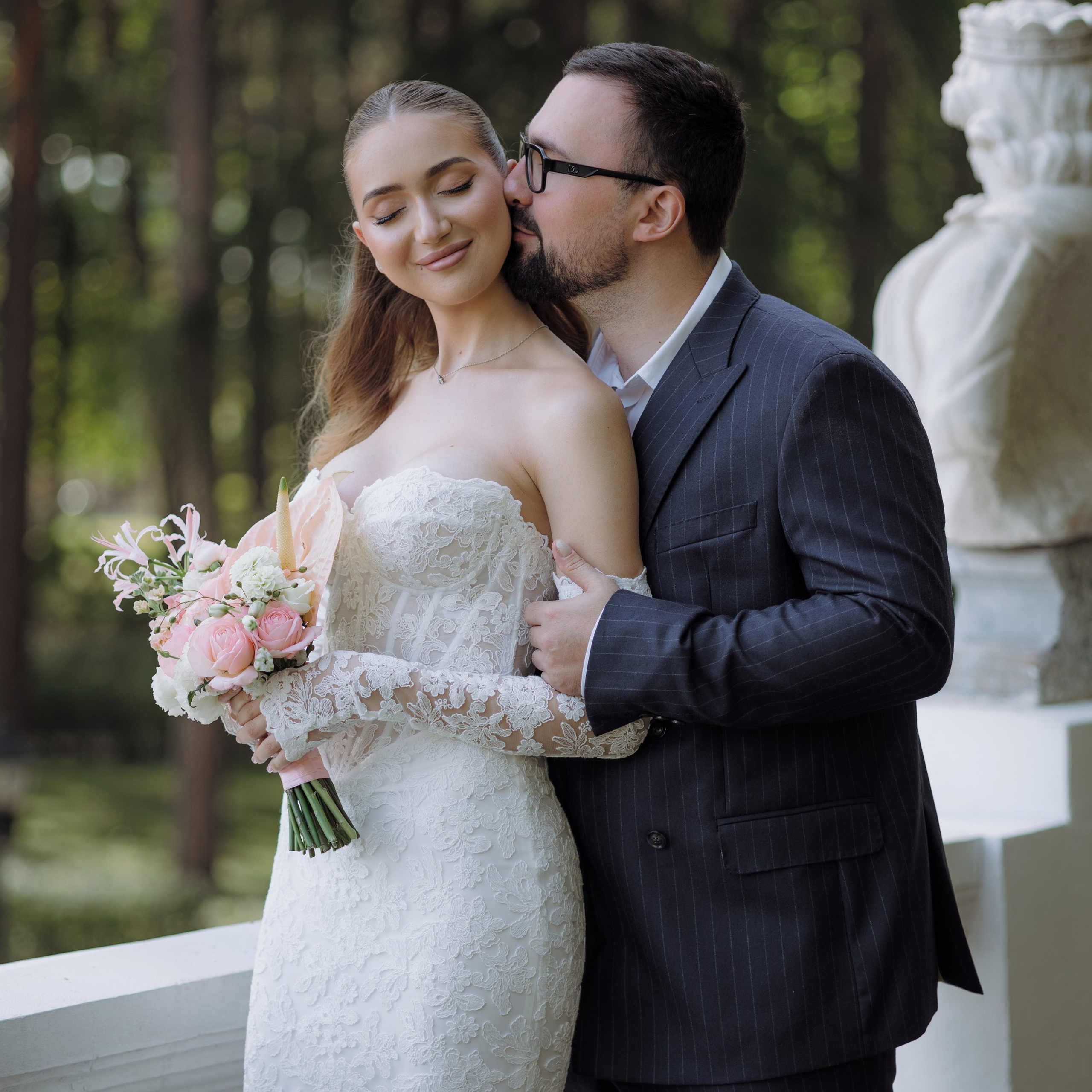Свадебная фотосесссия в Архангельском. Фотограф в Москве Валерия Рожкова