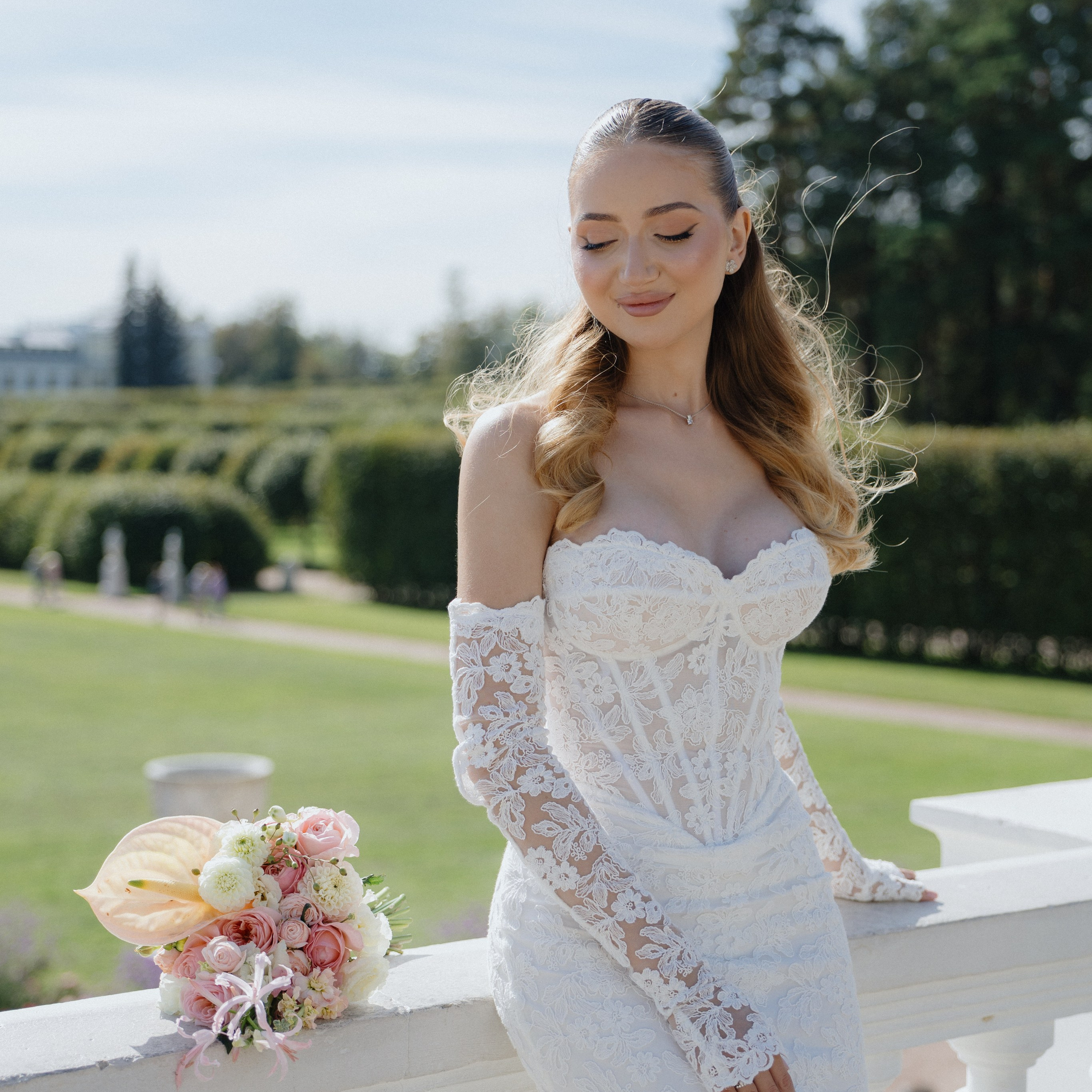 Свадебная фотосесссия в Архангельском. Фотограф в Москве Валерия Рожкова