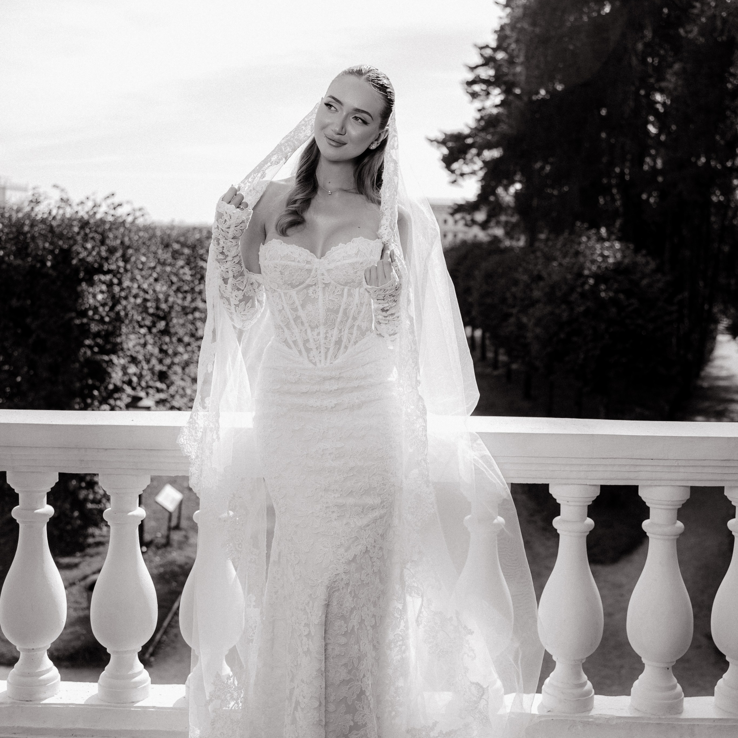 Свадебная фотосесссия в Архангельском. Фотограф в Москве Валерия Рожкова