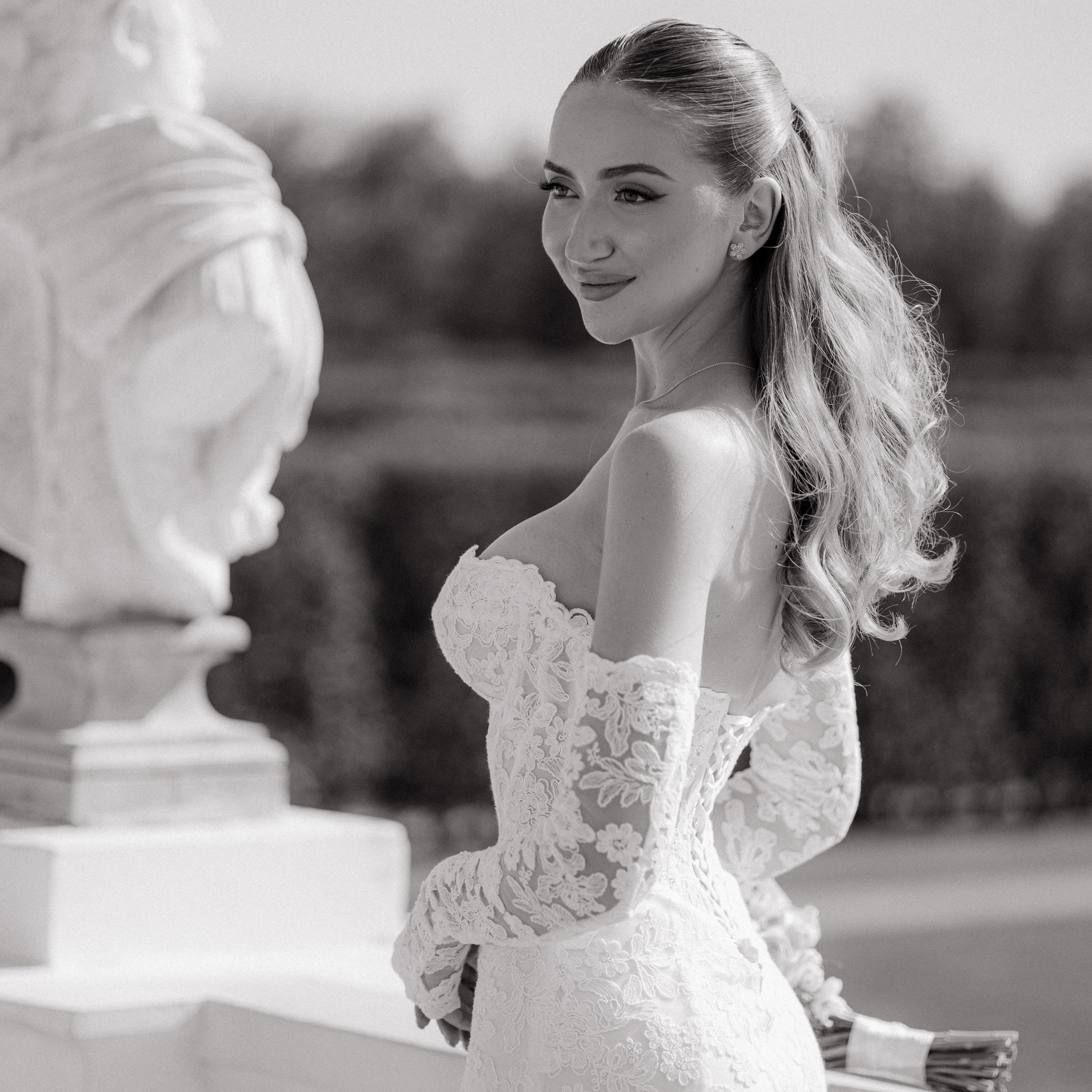 Свадебная фотосесссия в Архангельском. Фотограф в Москве Валерия Рожкова