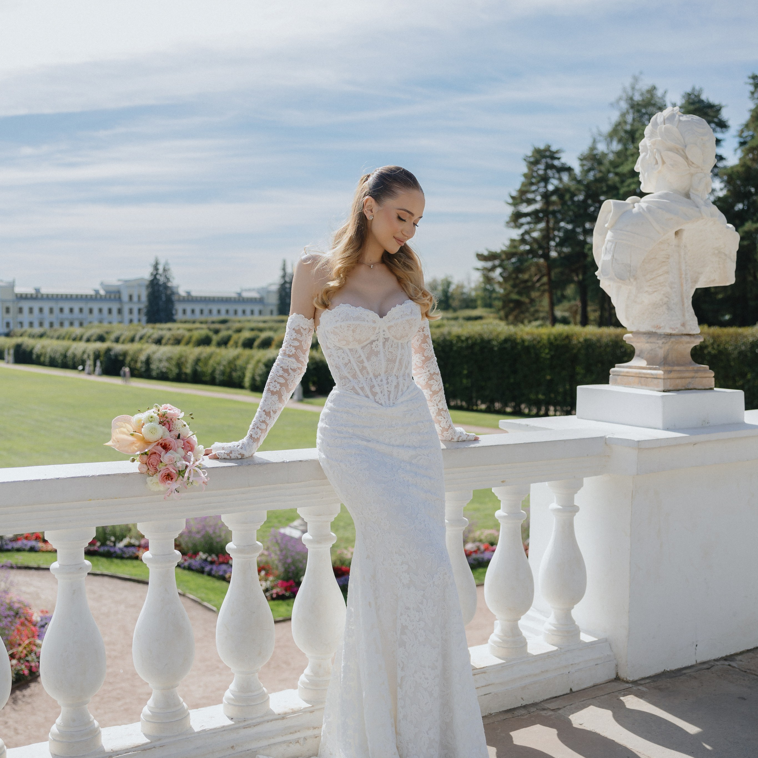 Свадебная фотосесссия в Архангельском. Фотограф в Москве Валерия Рожкова