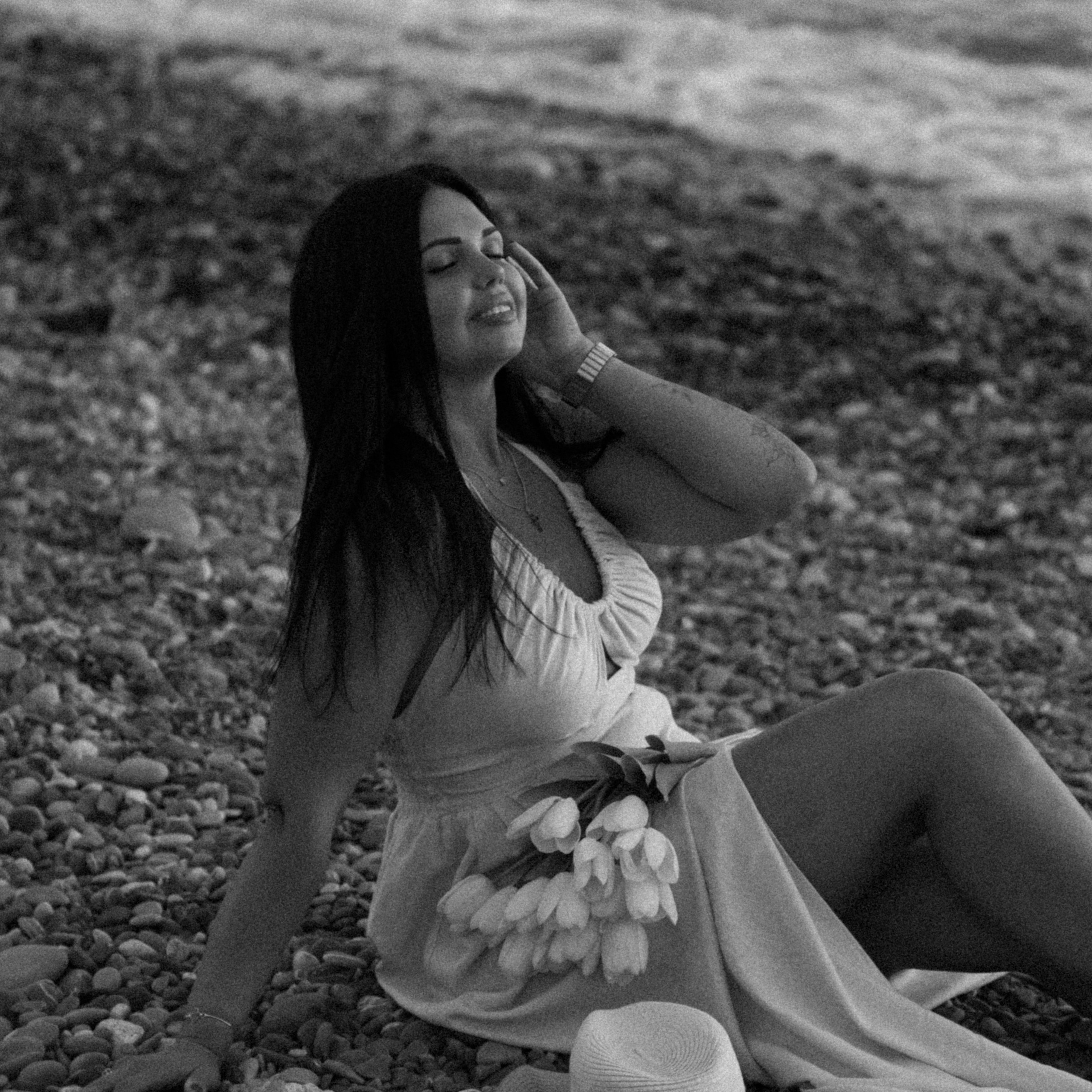 Наслаждение морем.