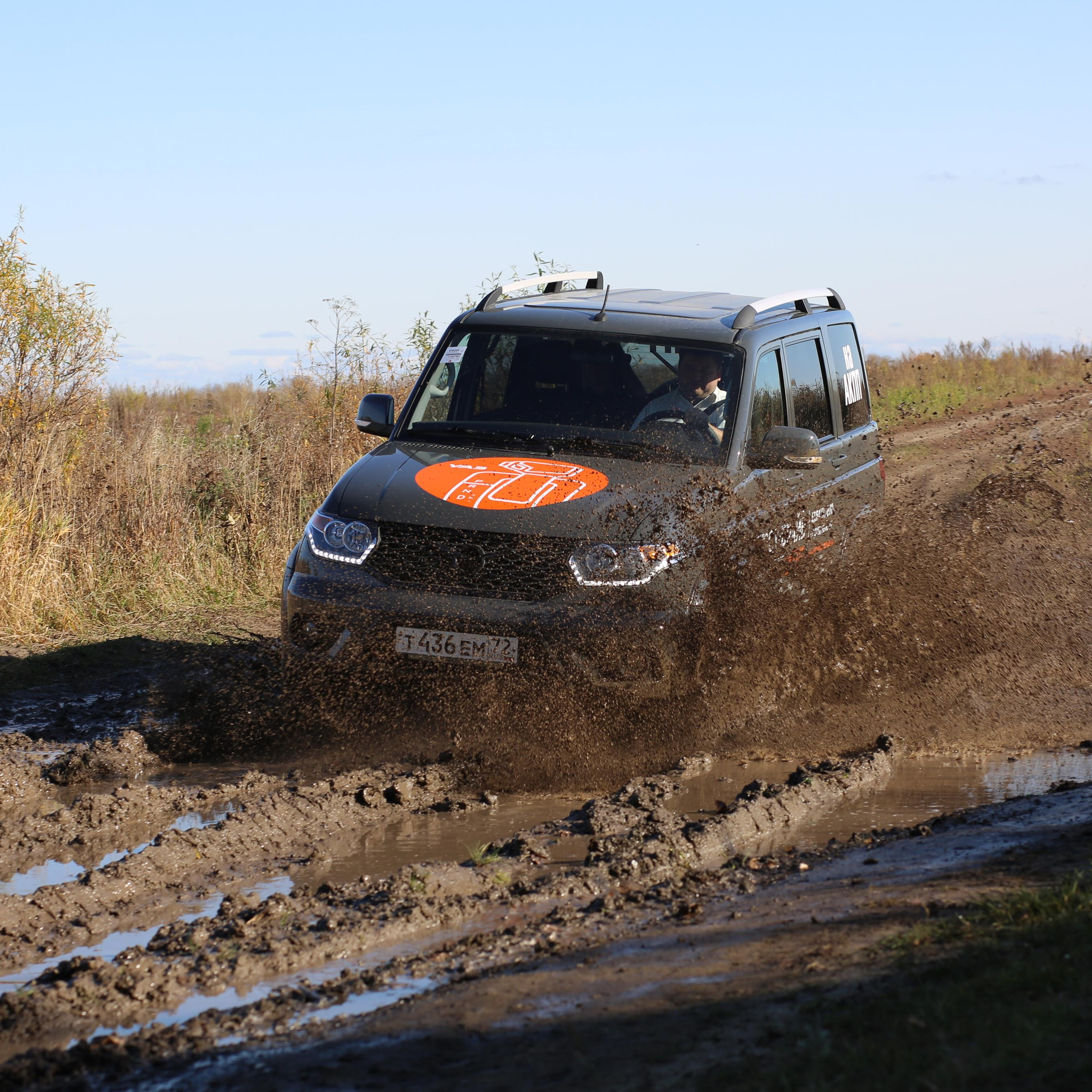 Съёмка для «УАЗ Патриот»