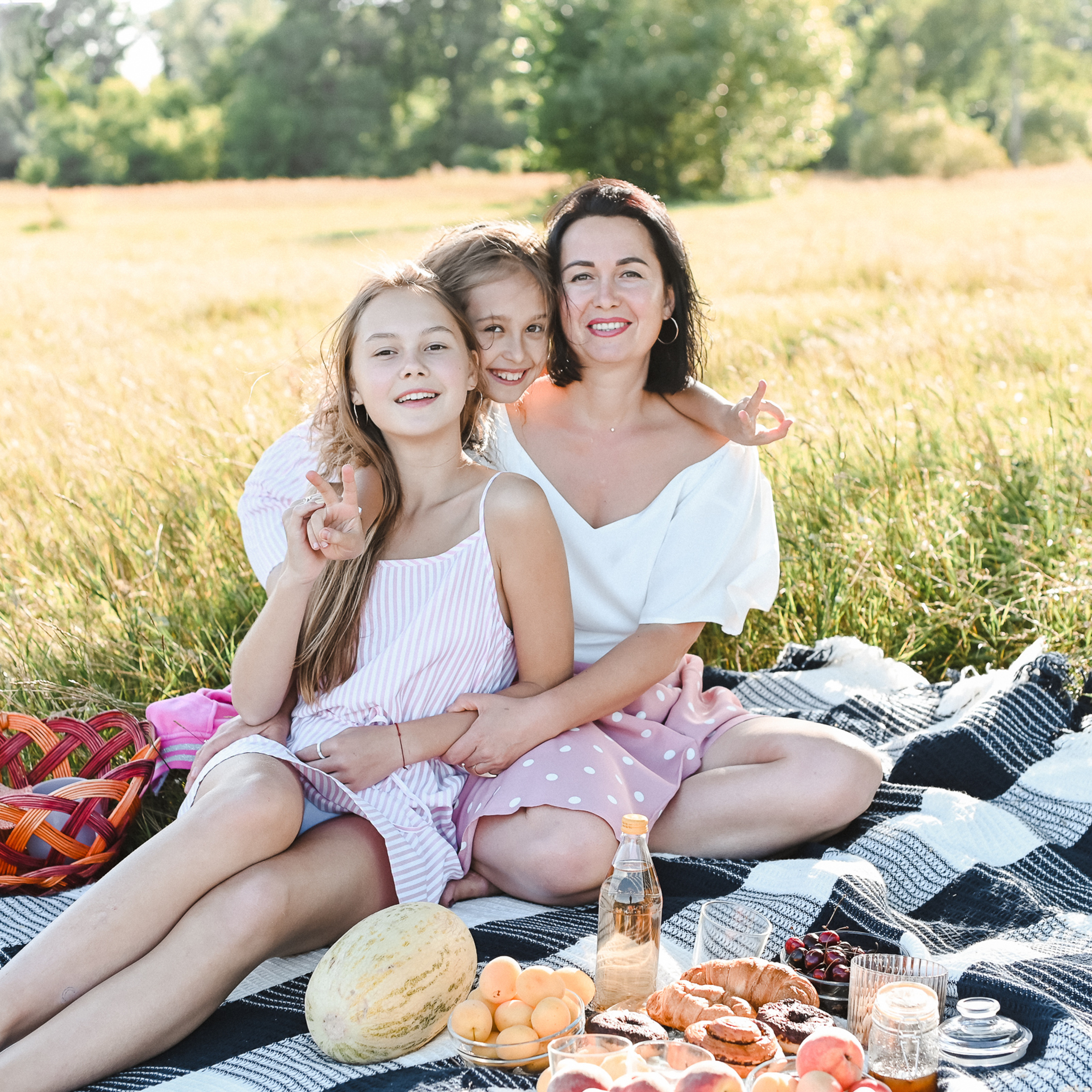 девчонки. лето