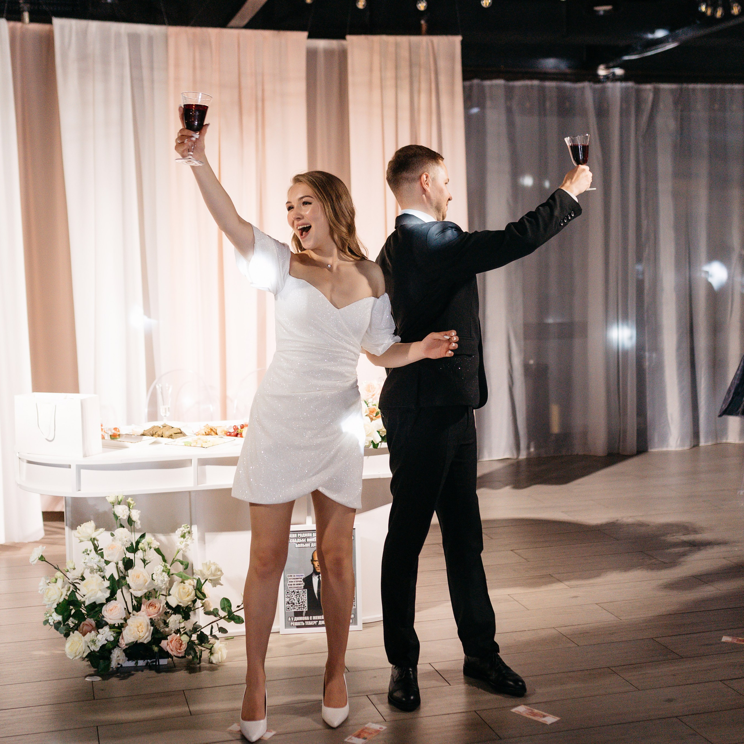 Великолепный свадебный банкет