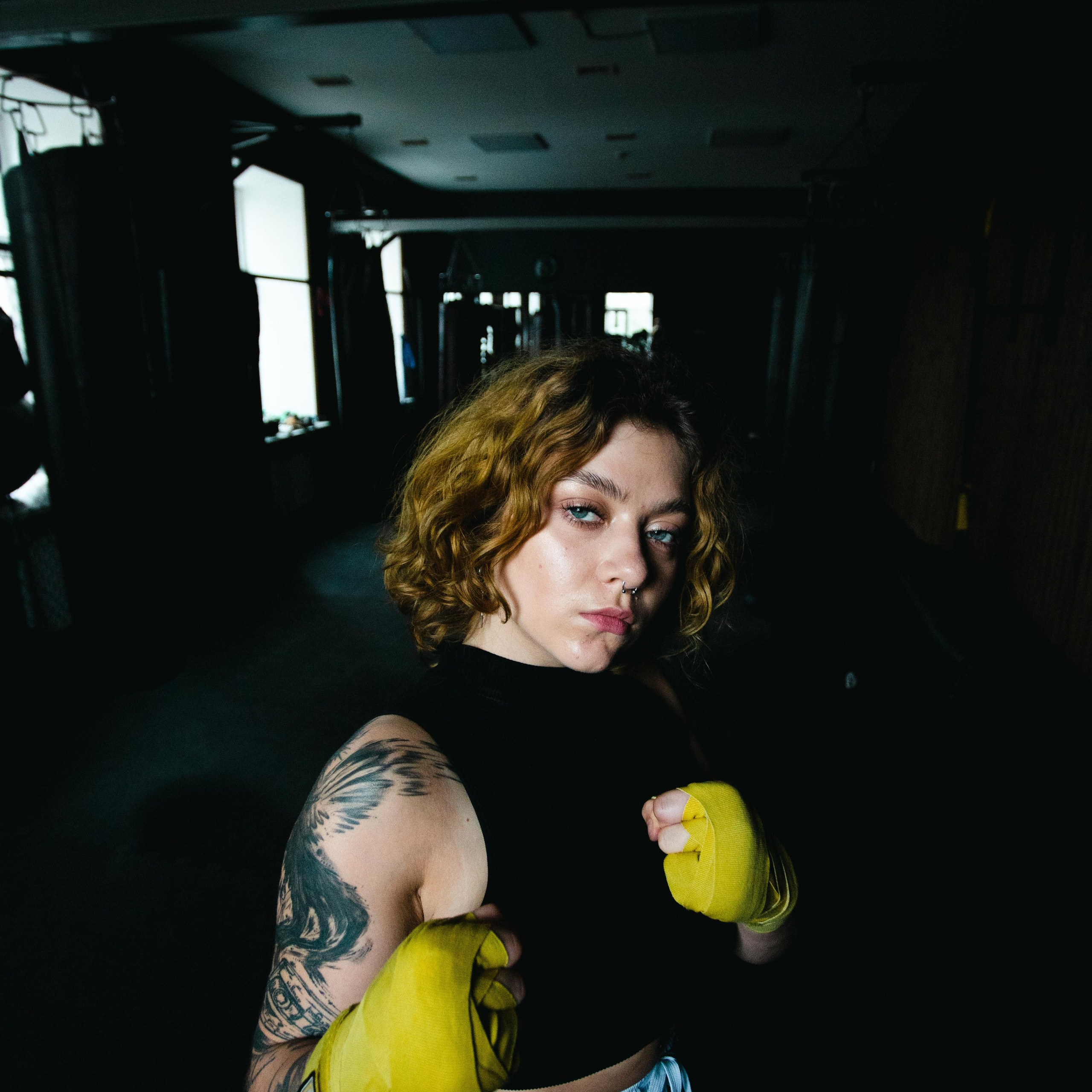 Контент-съемка для тренера по Тайскому боксу Дарьи. Коммерческий Фотограф Виктор Фоменых