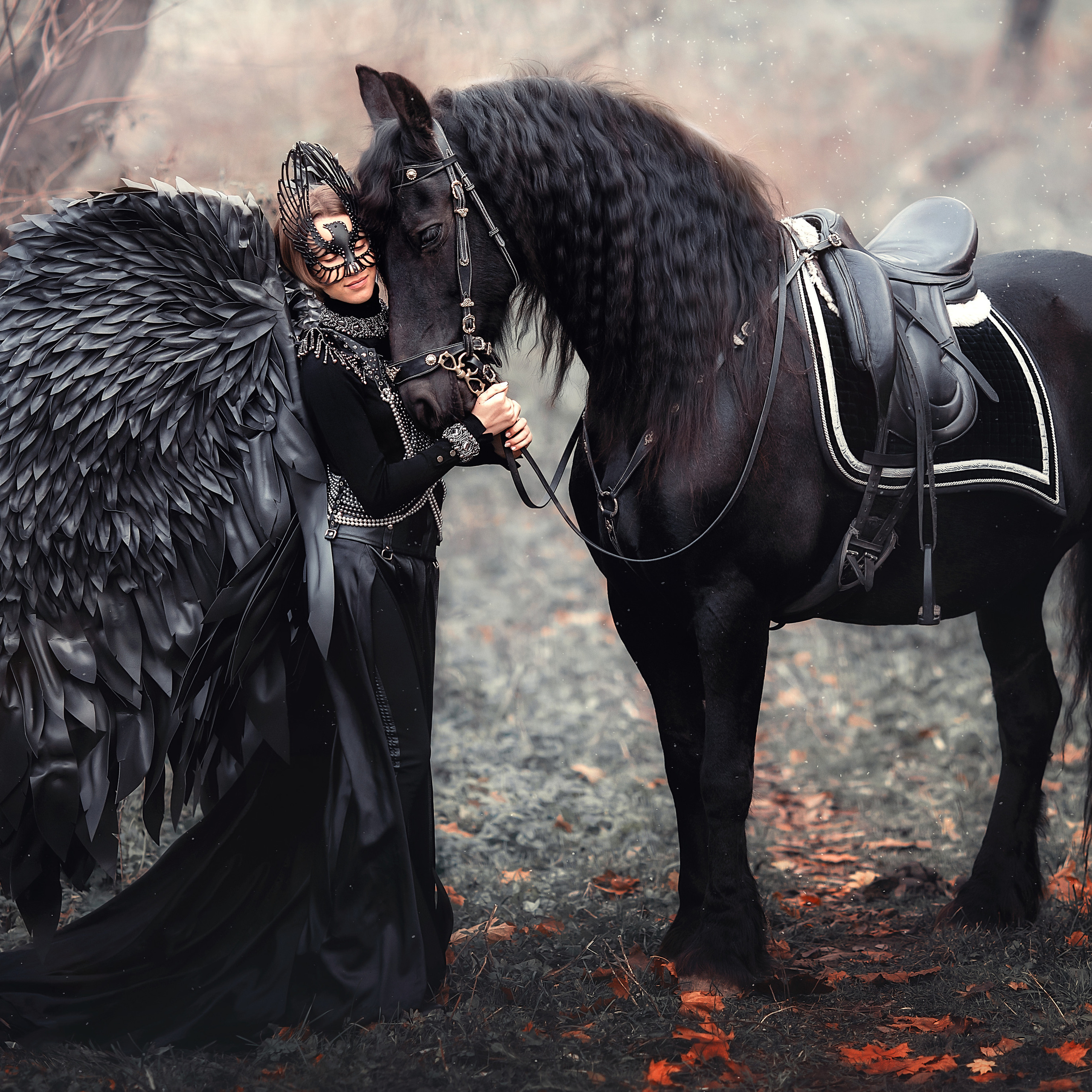 Сказочные фотосессии с лошадьми