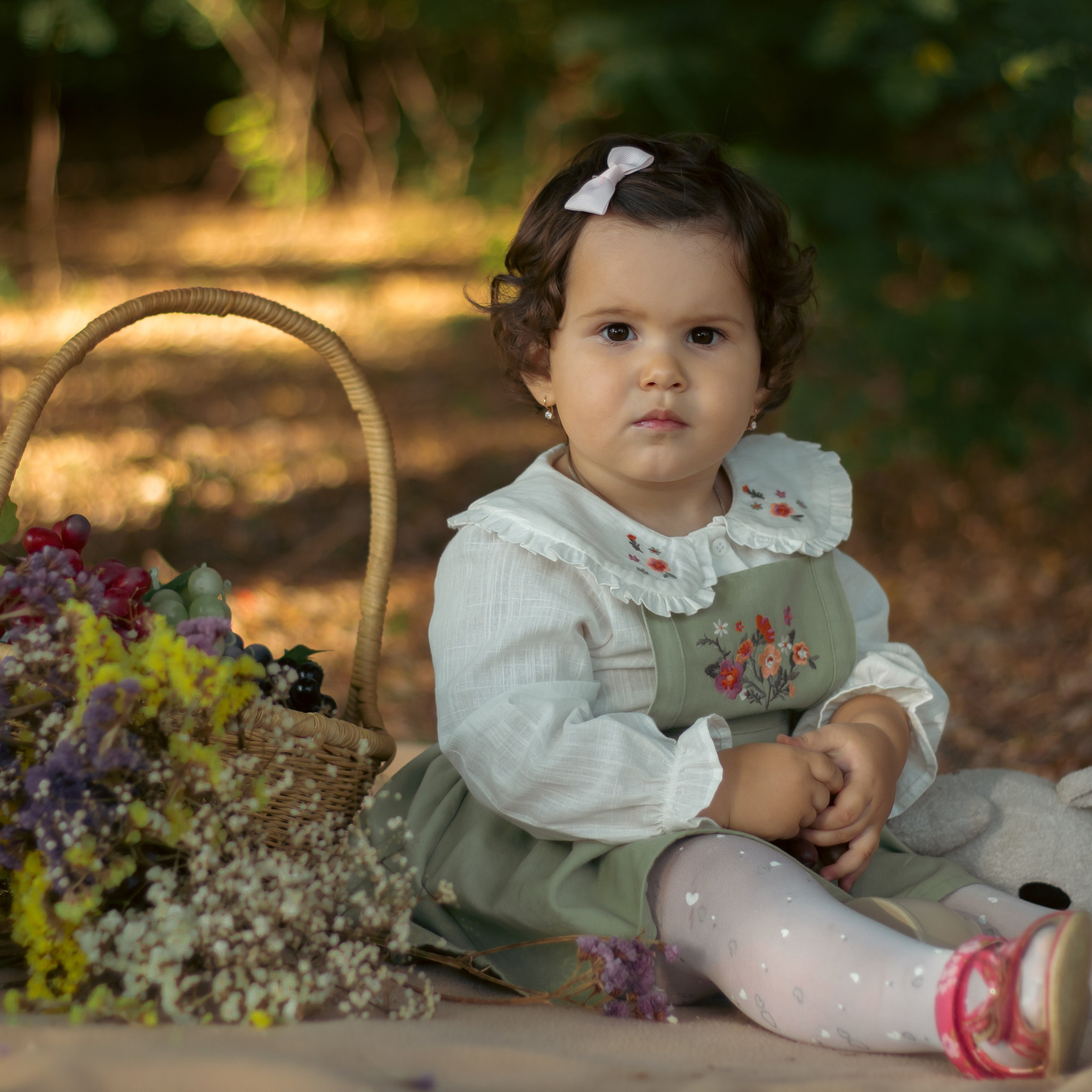 На природе