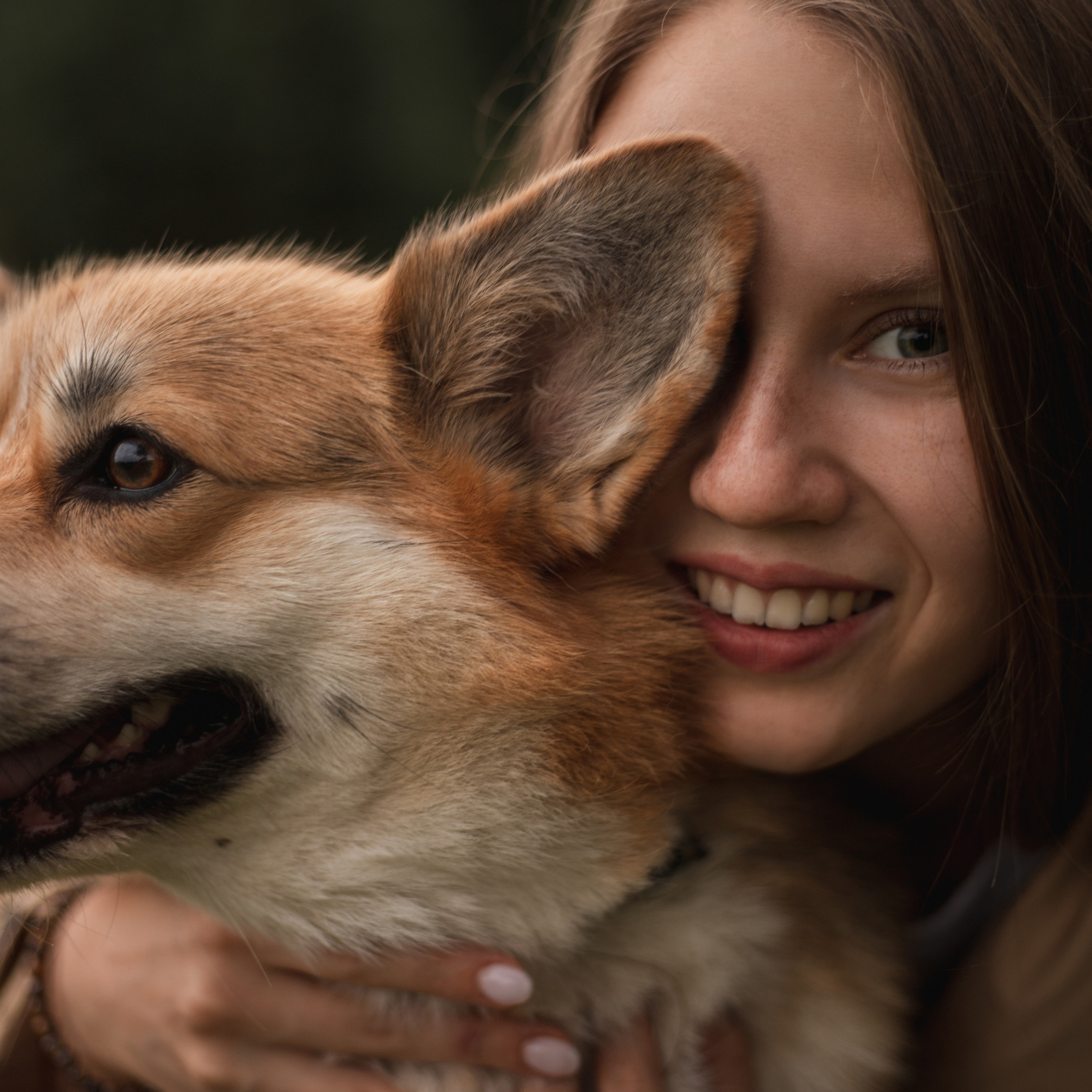 Аня, Светлана и Микки.