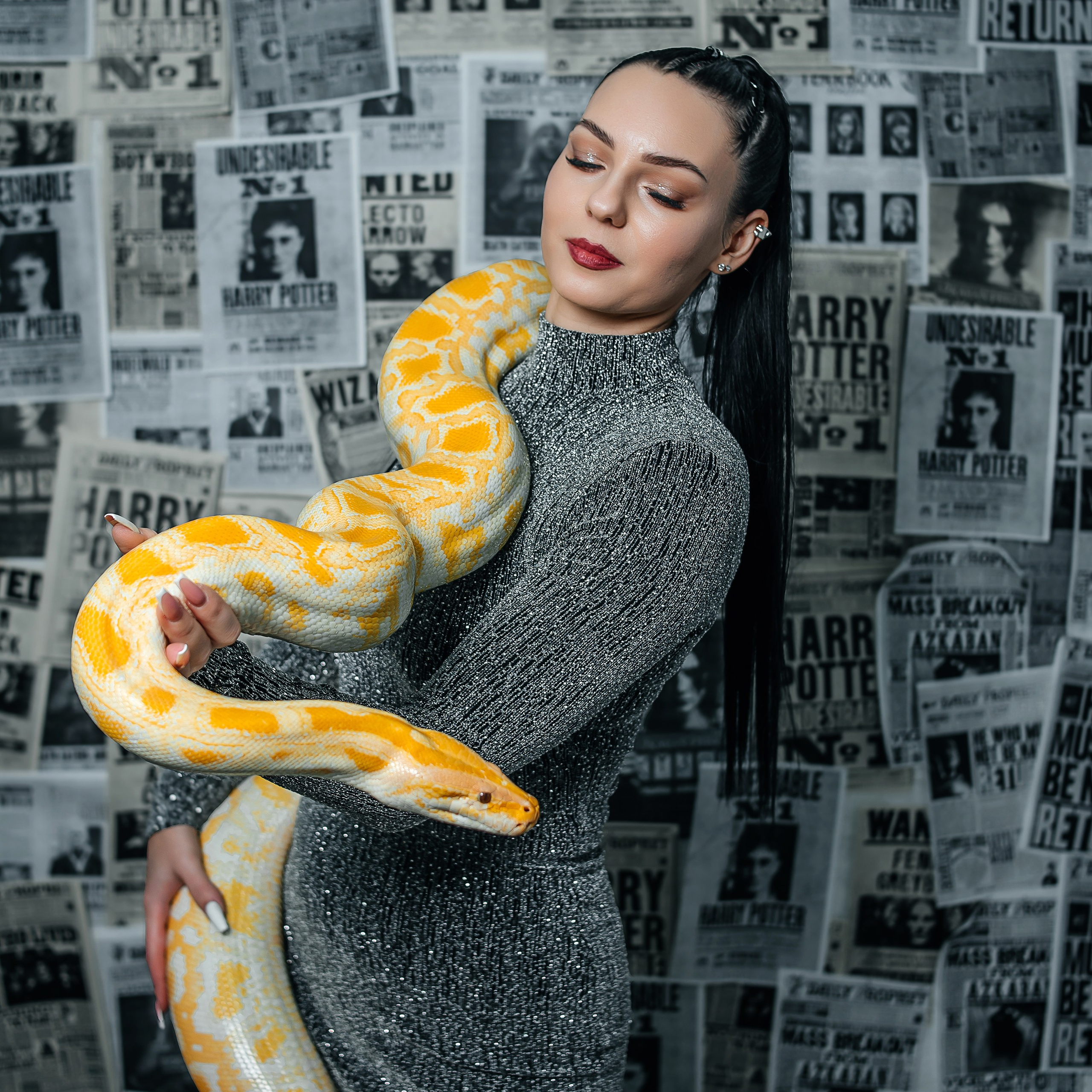 Фотодень со змеёй