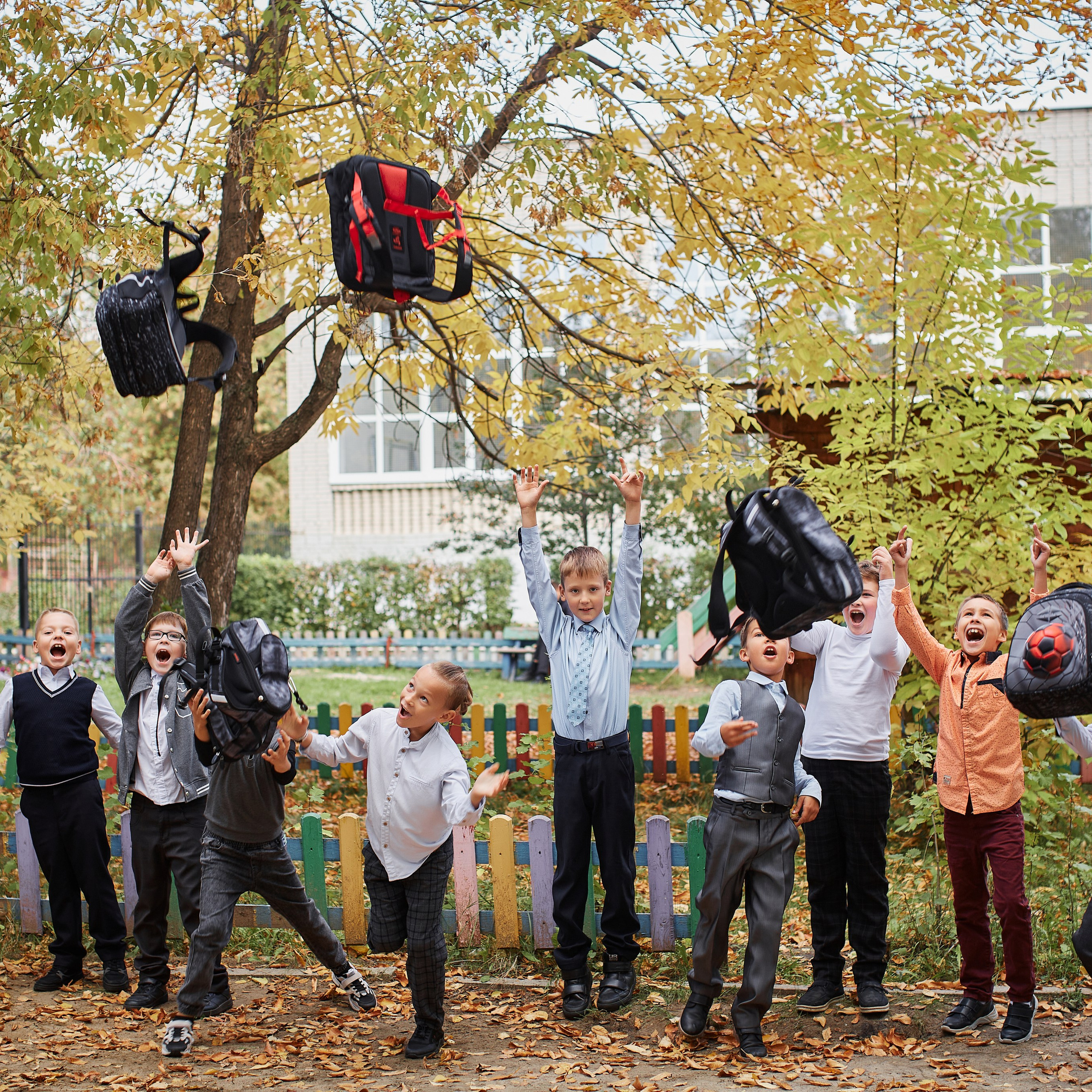 Школьники съёмка 1