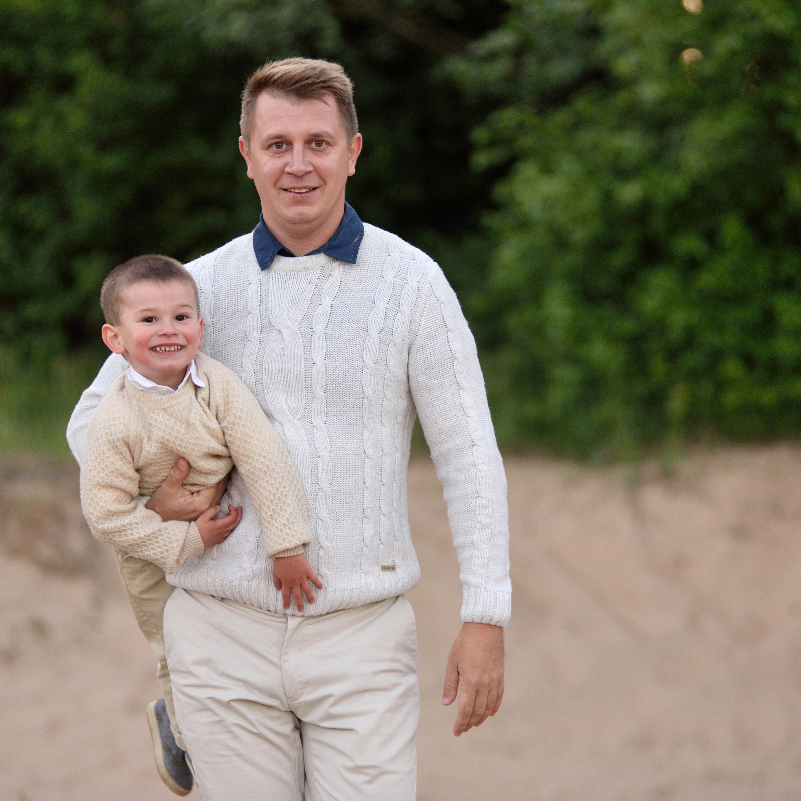 Семейная съемка на заливе