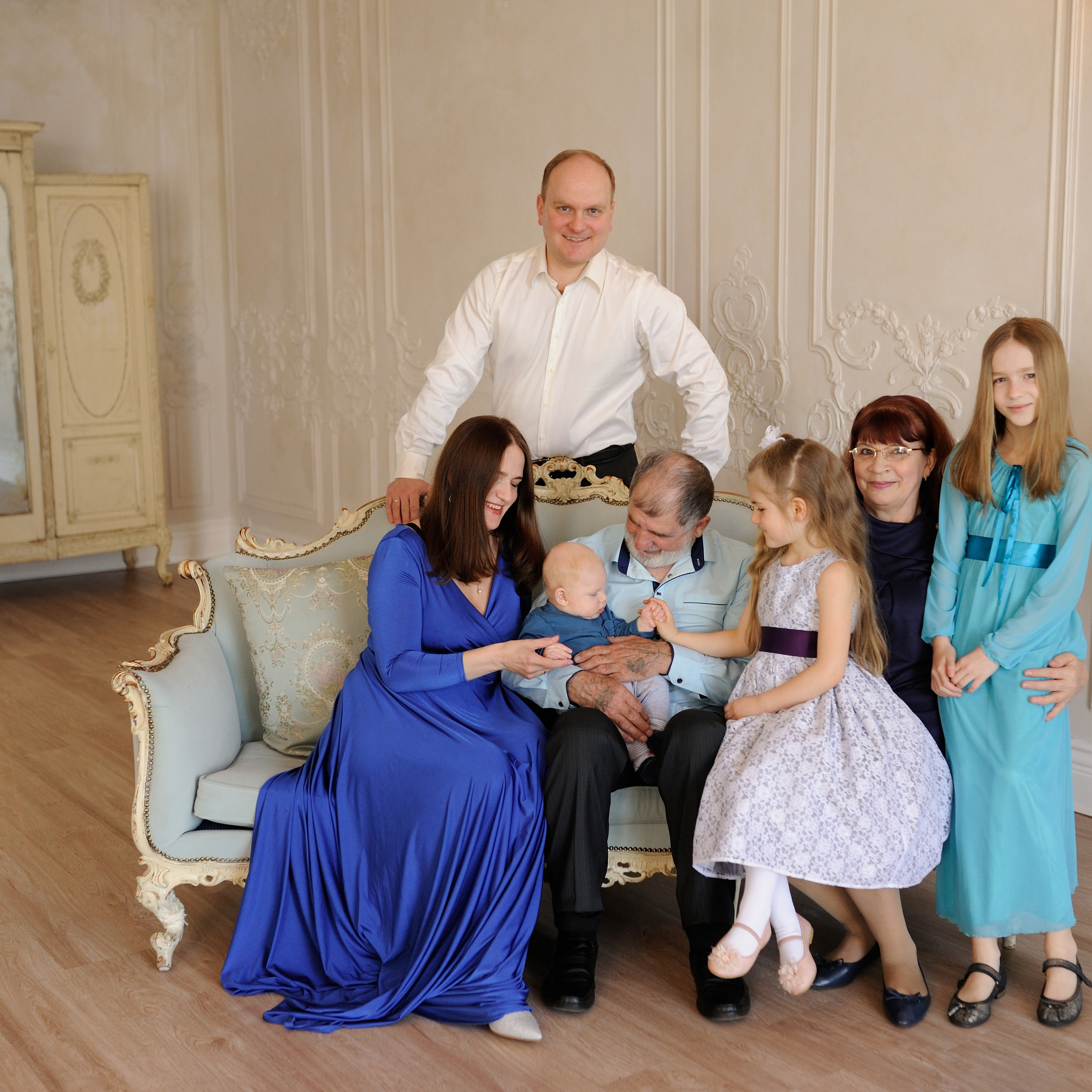 Большая семья