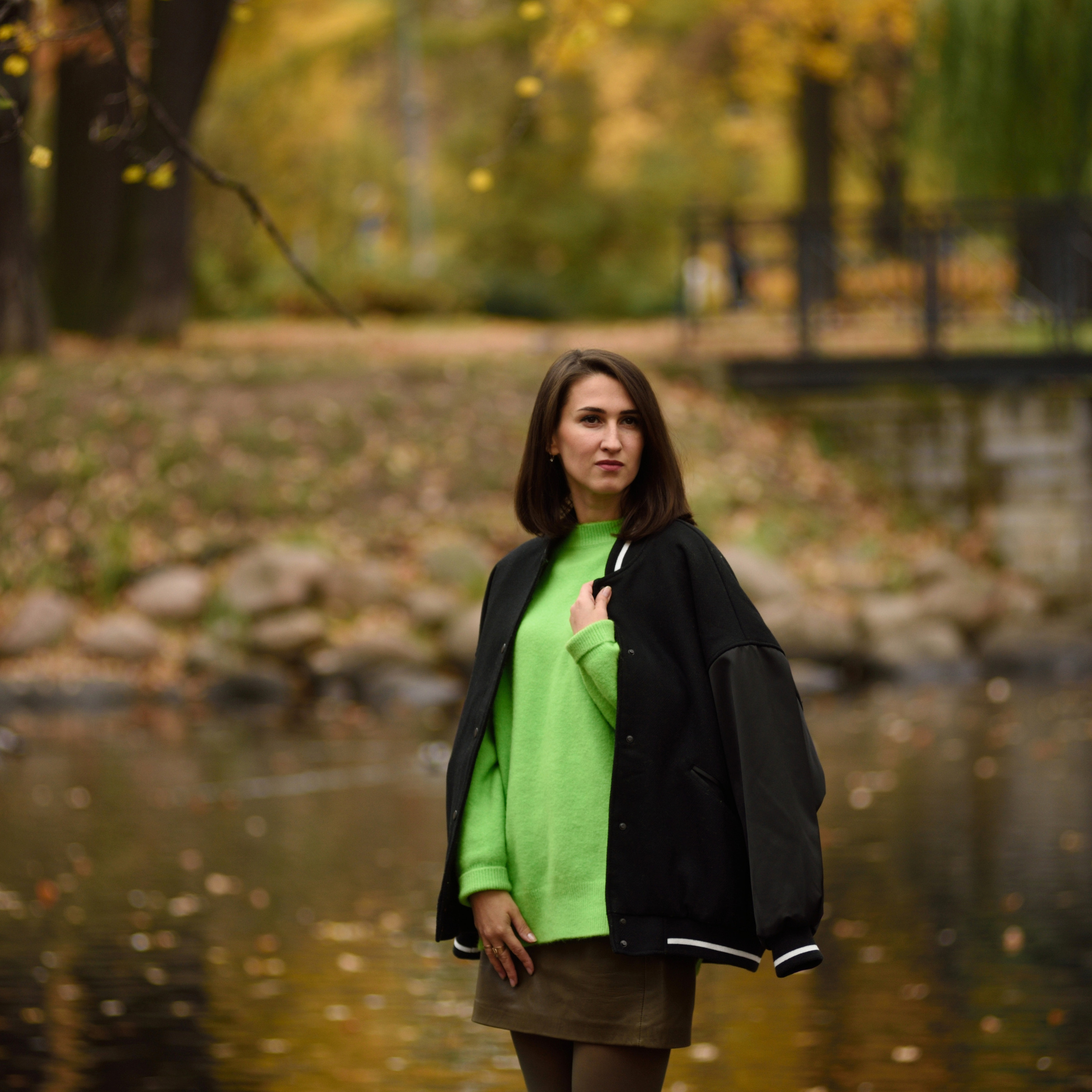 Настя. Прогулка по Лопухинскому саду