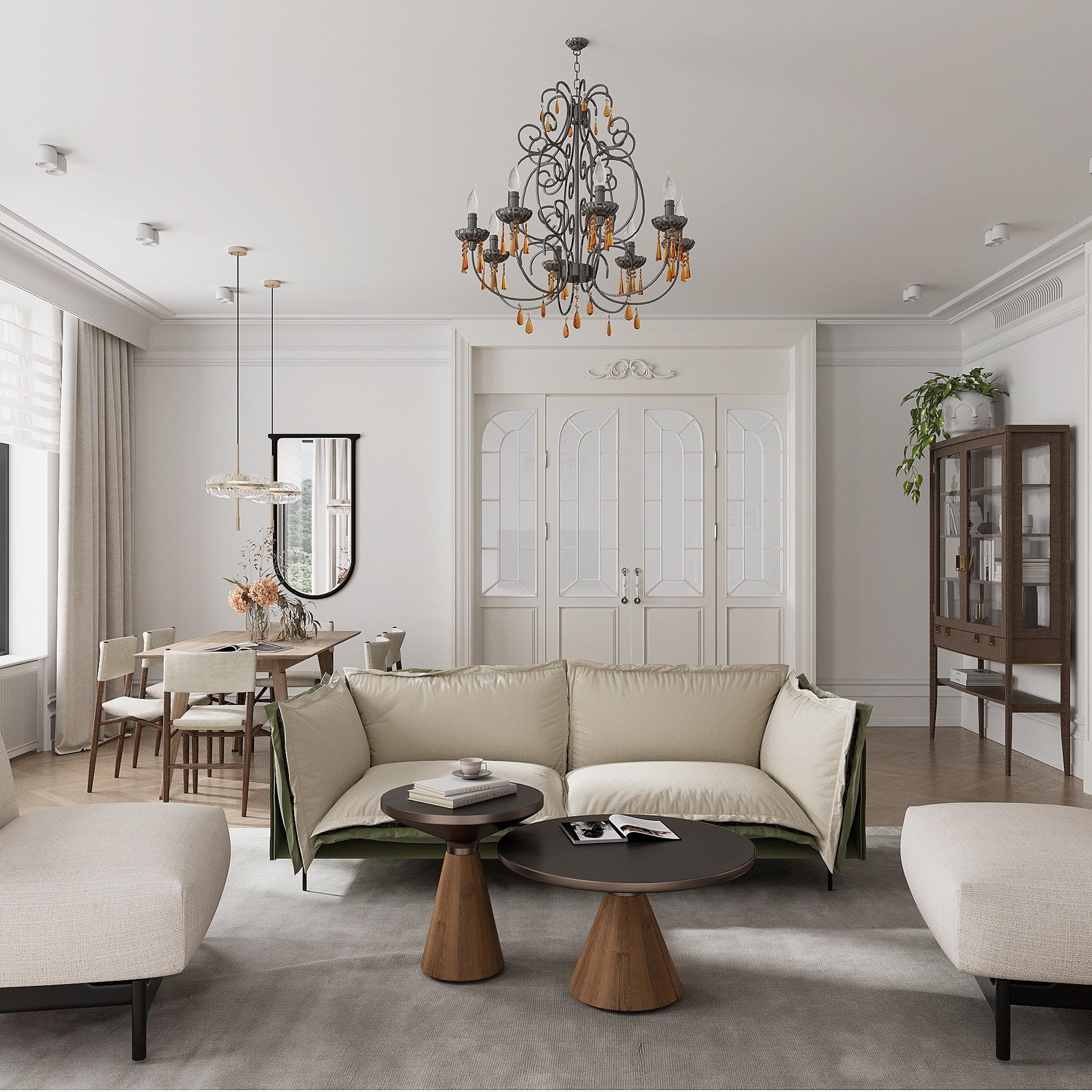 Квартира ЖК «Кверкус», 150 м². Дизайн интерьера домов и квартир в Москве