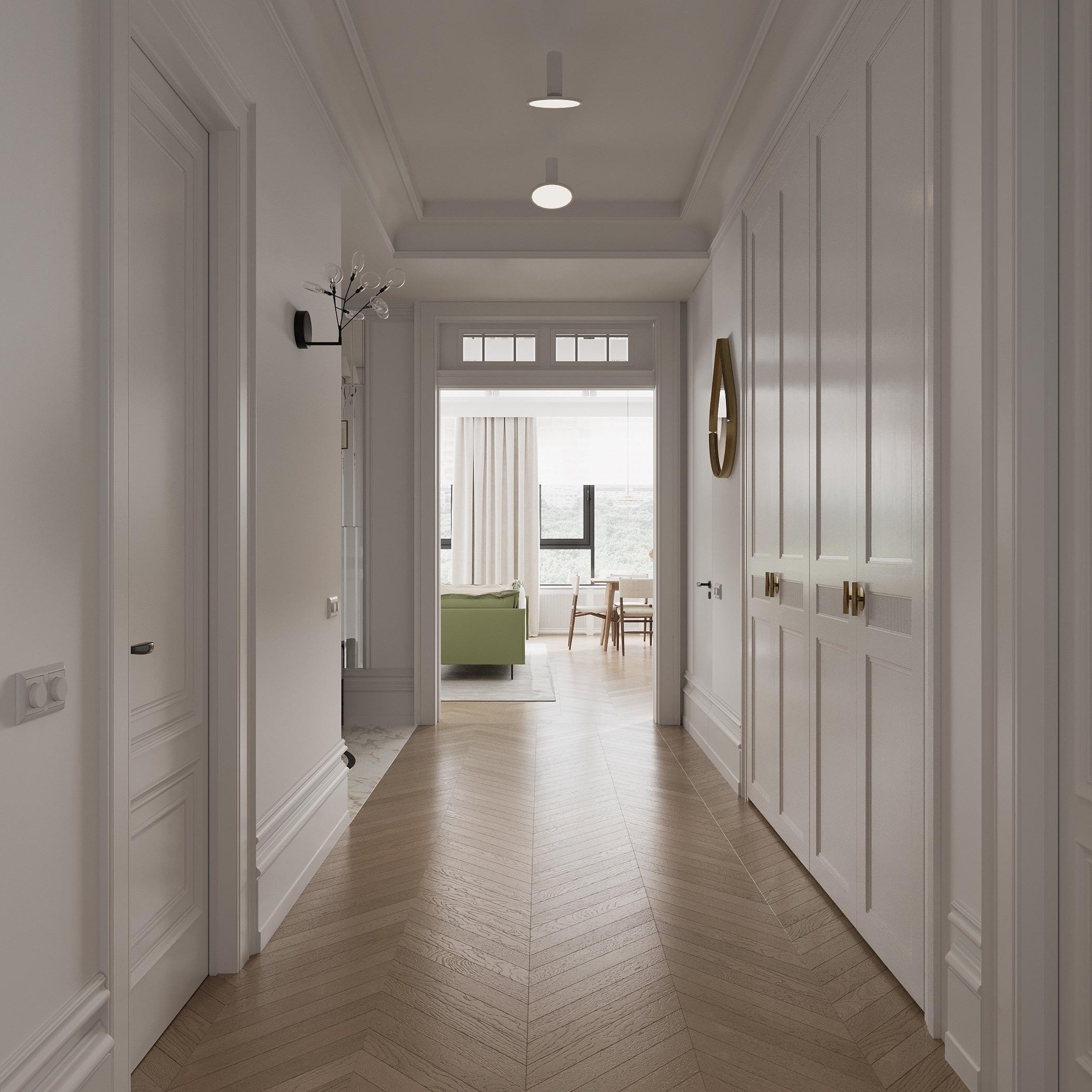 Квартира ЖК «Кверкус», 150 м². Дизайн интерьера домов и квартир в Москве