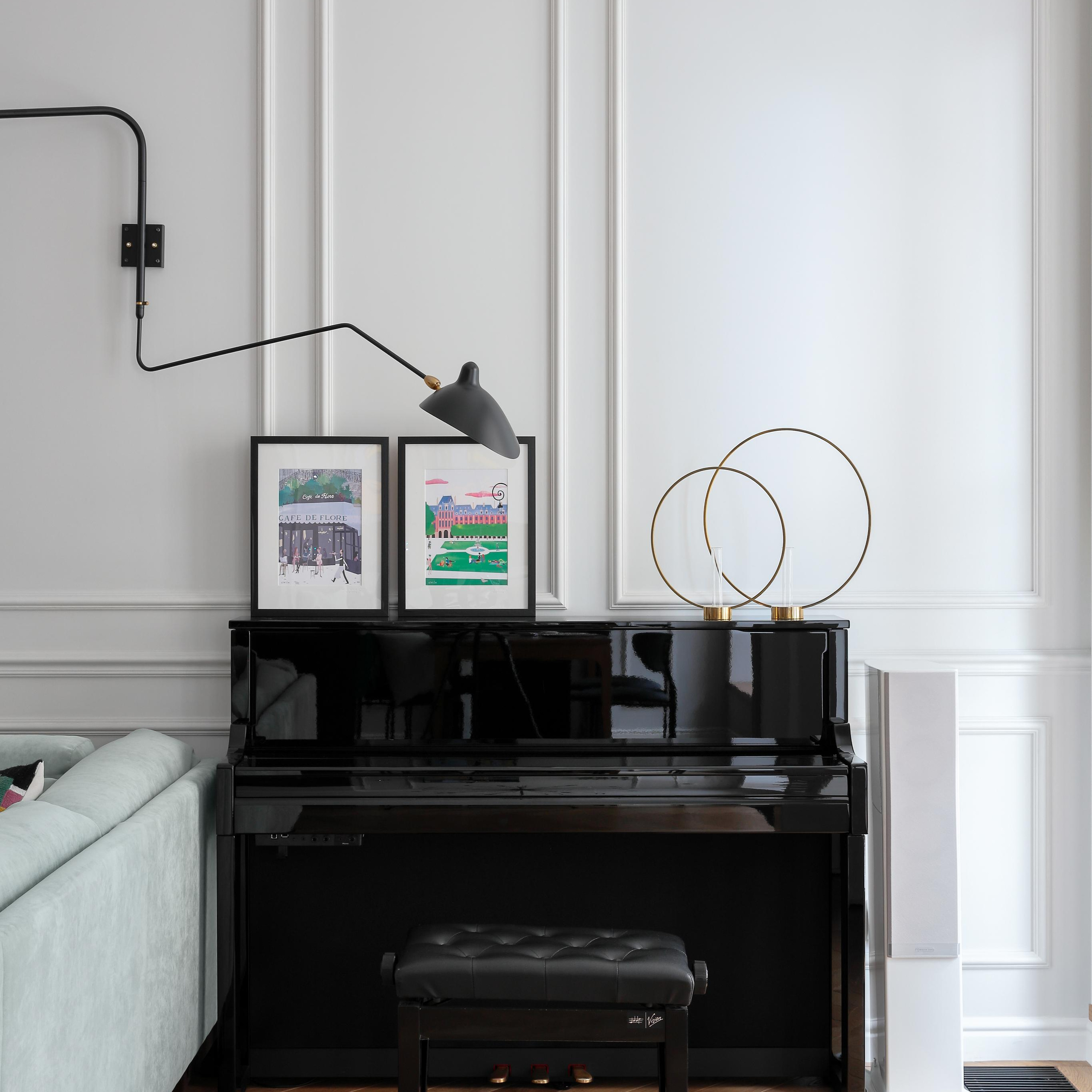 Наставнический пер., 129 м². Публикация в журнале ELLE Decoration. Дизайн интерьера домов и квартир в Москве