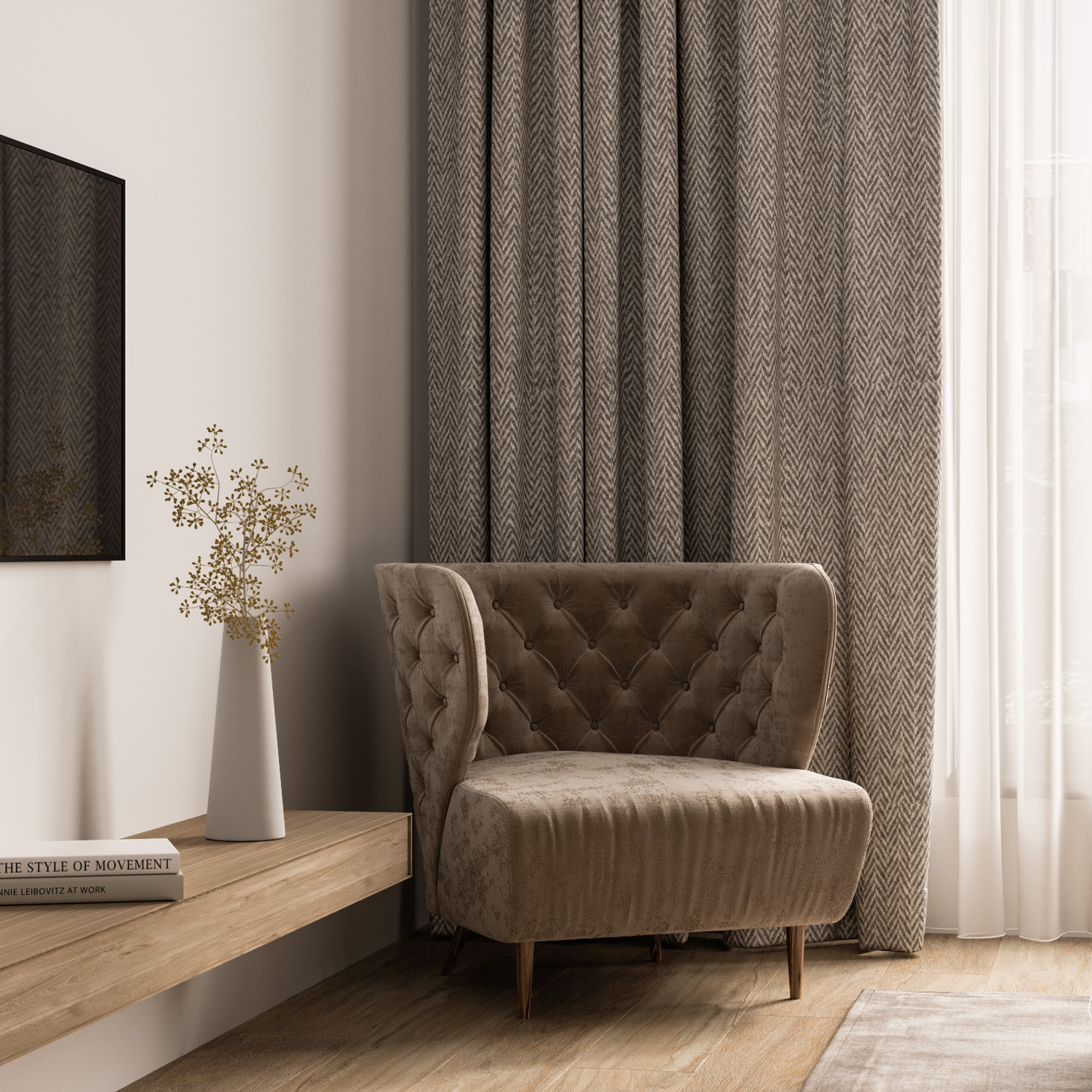 Квартира в Сколково, 130 м². Дизайн интерьера домов и квартир в Москве