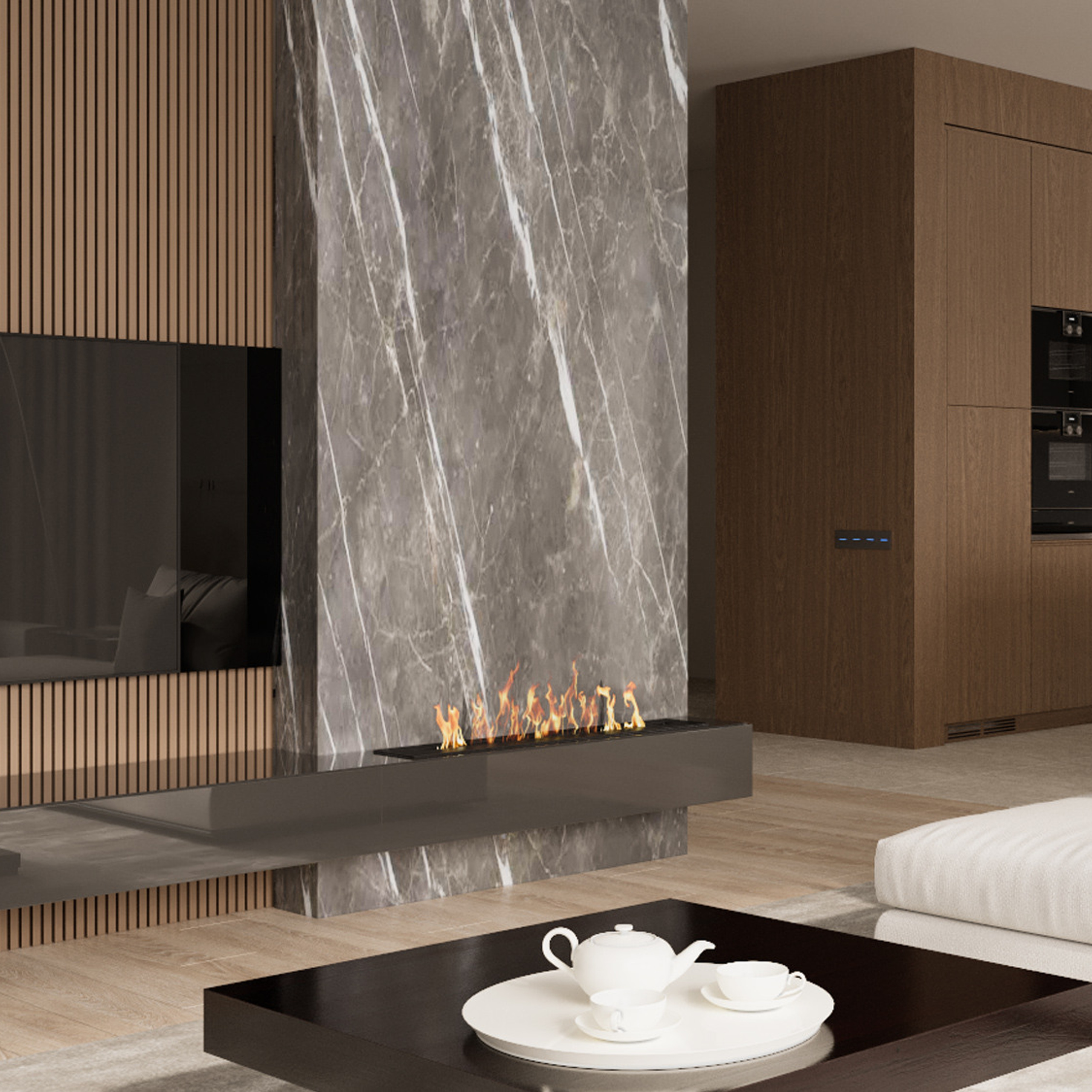 Загородный дом в Подмосковье, 380 м². Дизайн интерьера домов и квартир в Москве